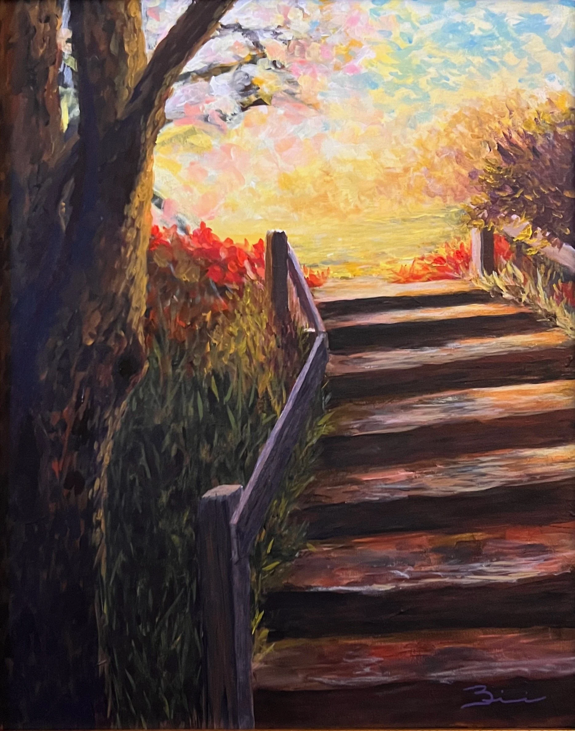 The Way Out
Acrylic on canvas
16 × 20 in.