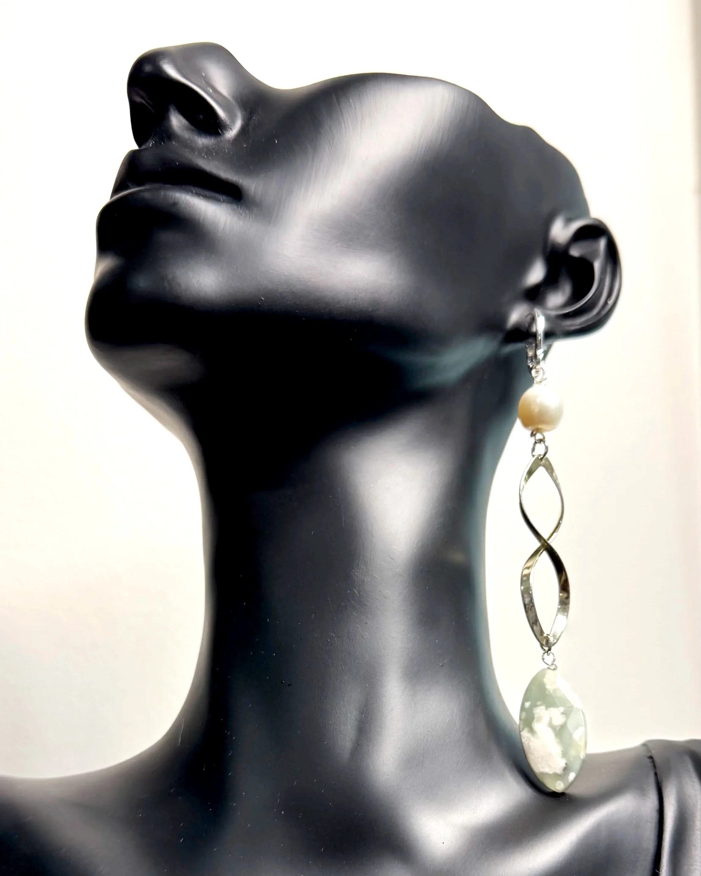 Pearl and Sterling Silver by Jewelry Artist H. Fitzcharles
