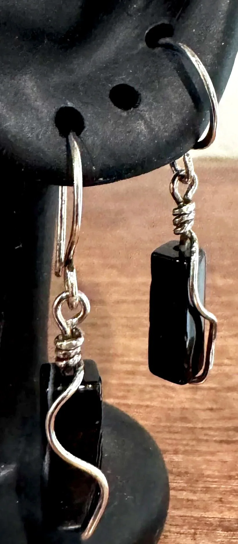 Obsidian Earrings