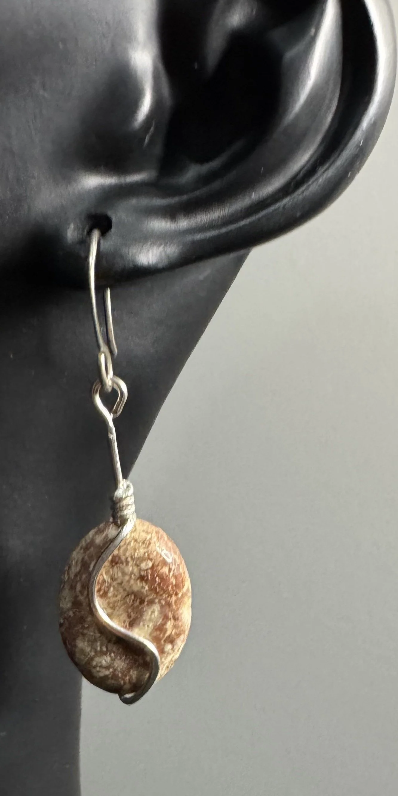 Caramel Jasper with Sterling Silver accoutrements