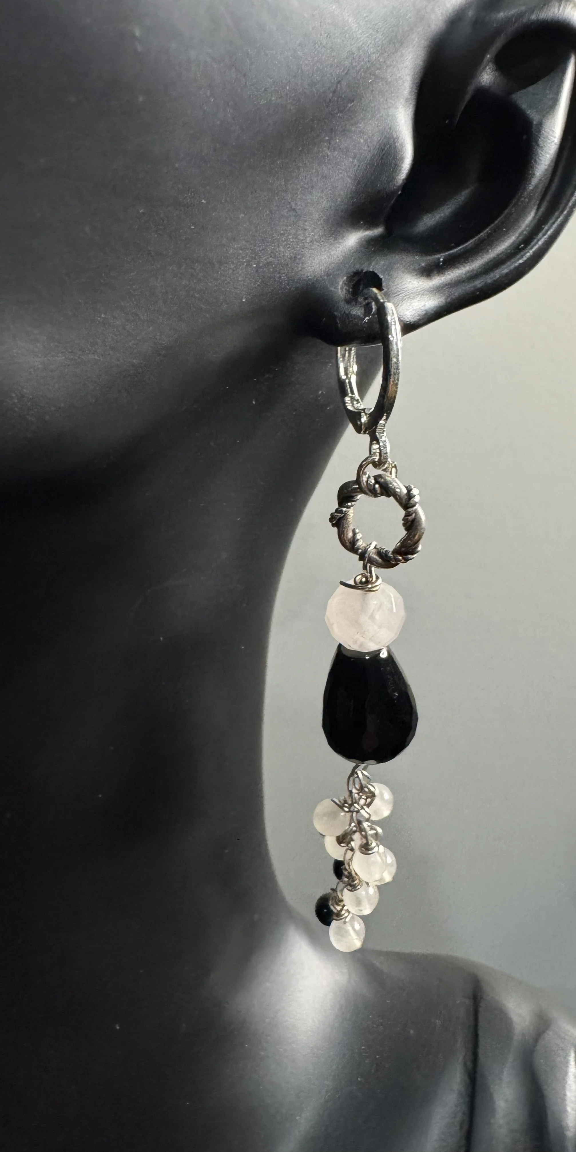 Rose Quartz and Black Onyx