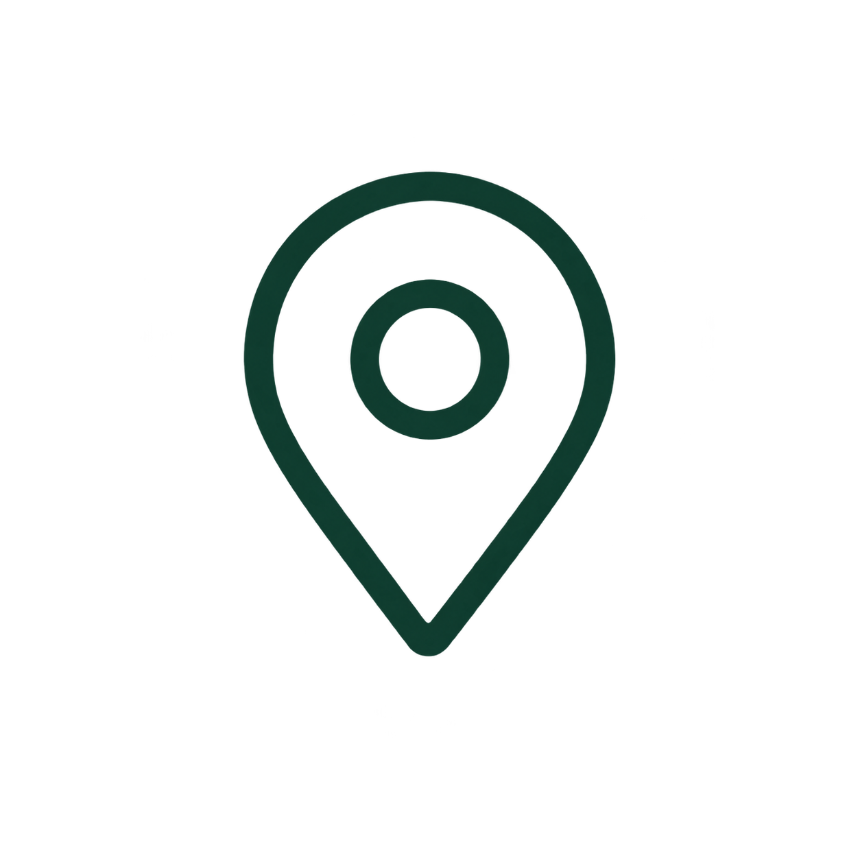 Location pin icon for local book pickup in Colorado Springs and Woodland Park