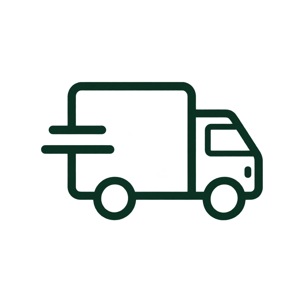 Truck icon - free book pickup at your home in Colorado Springs