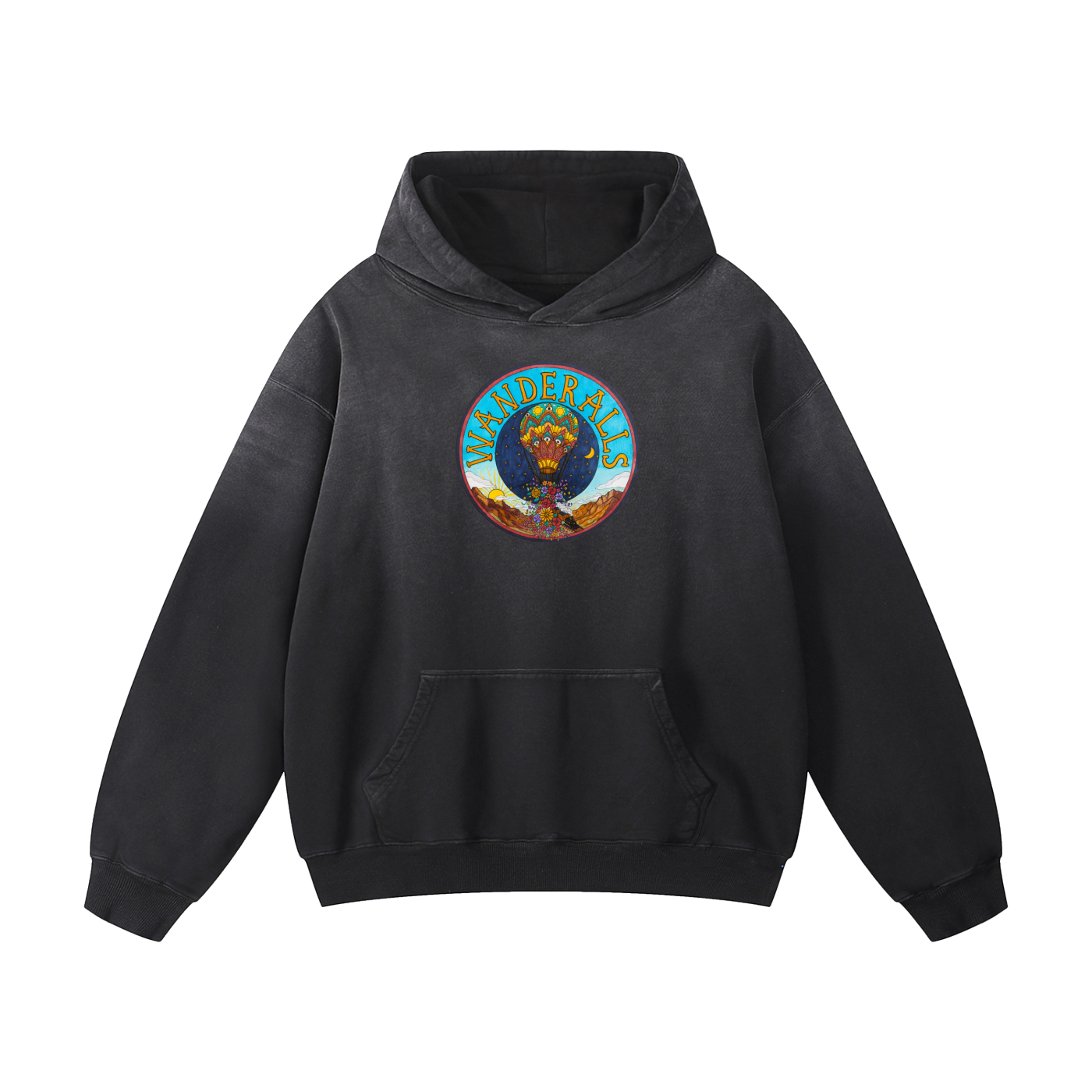 Dream Voyager Fade Oversized Hoodie