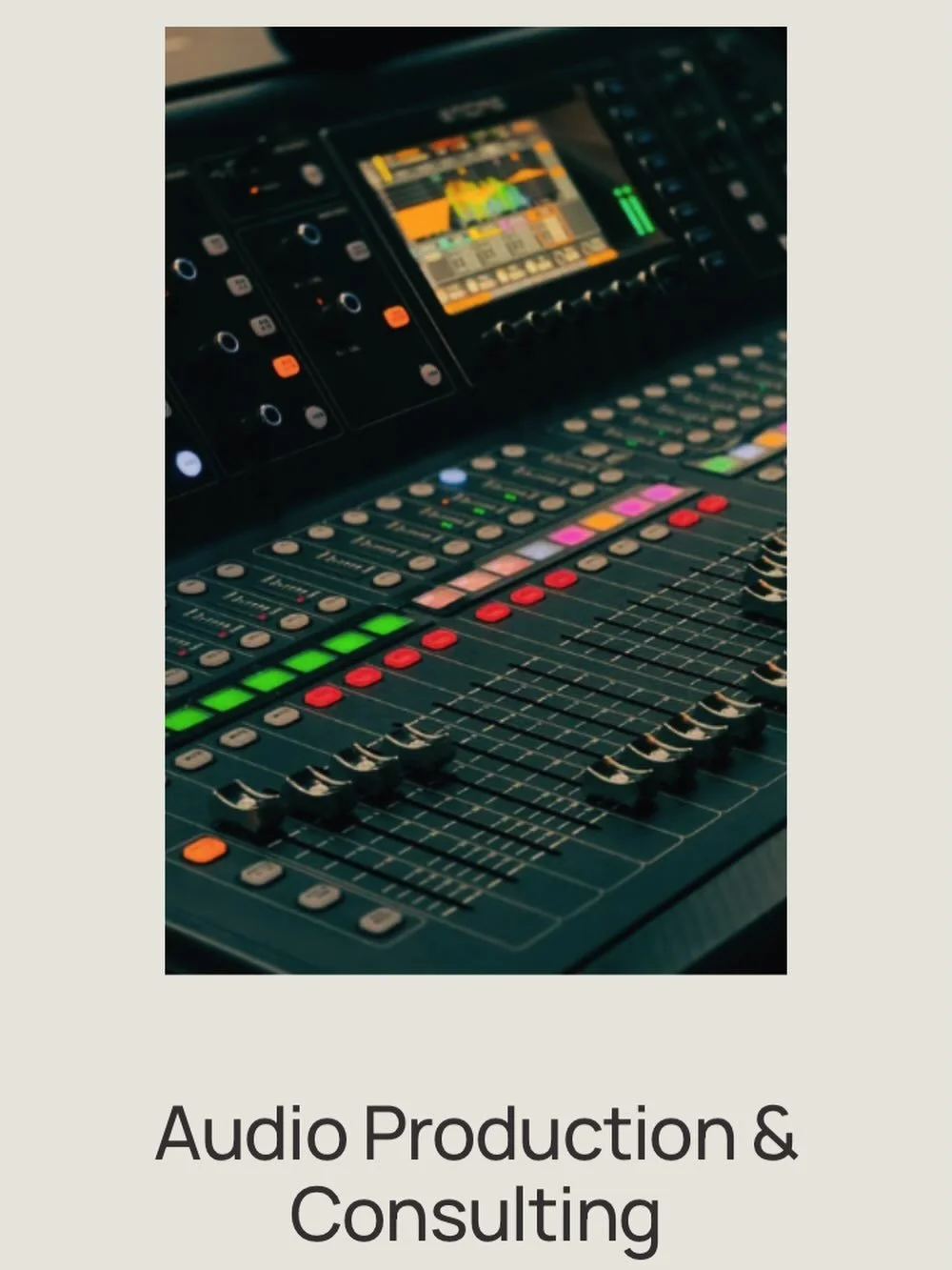 New website is up - link in Bio!

#audioengineering #livesound #foh #frontofhouse #audio