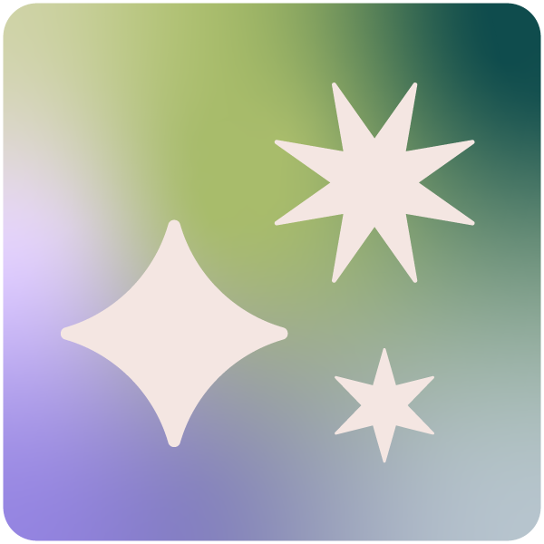 Icon of three stars with various points to represent coaching