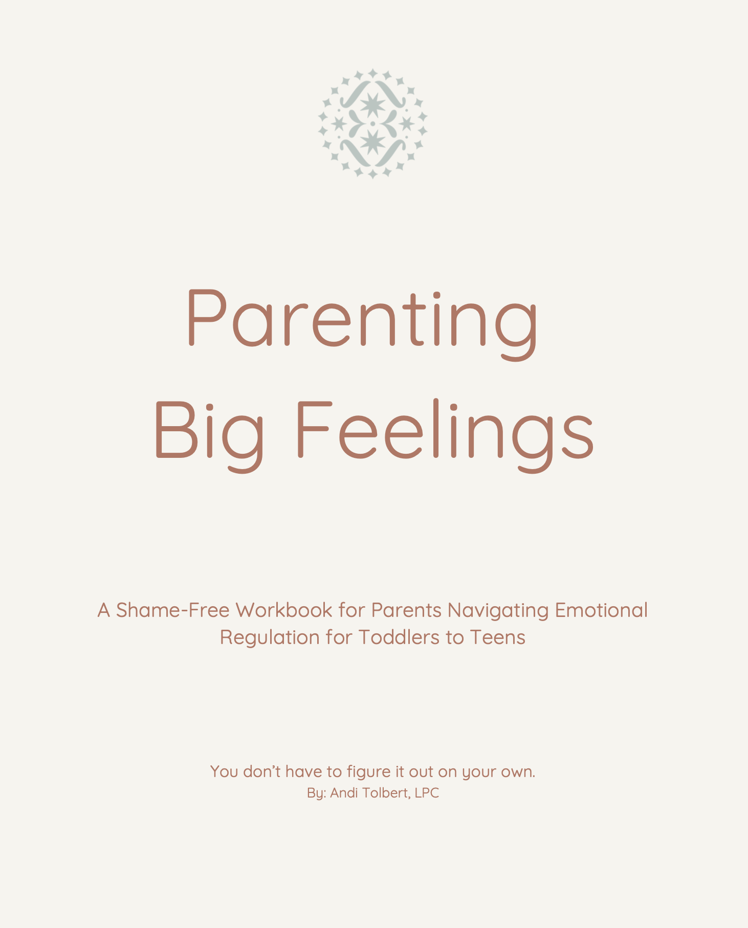 Parenting Big Feelings Workbook
