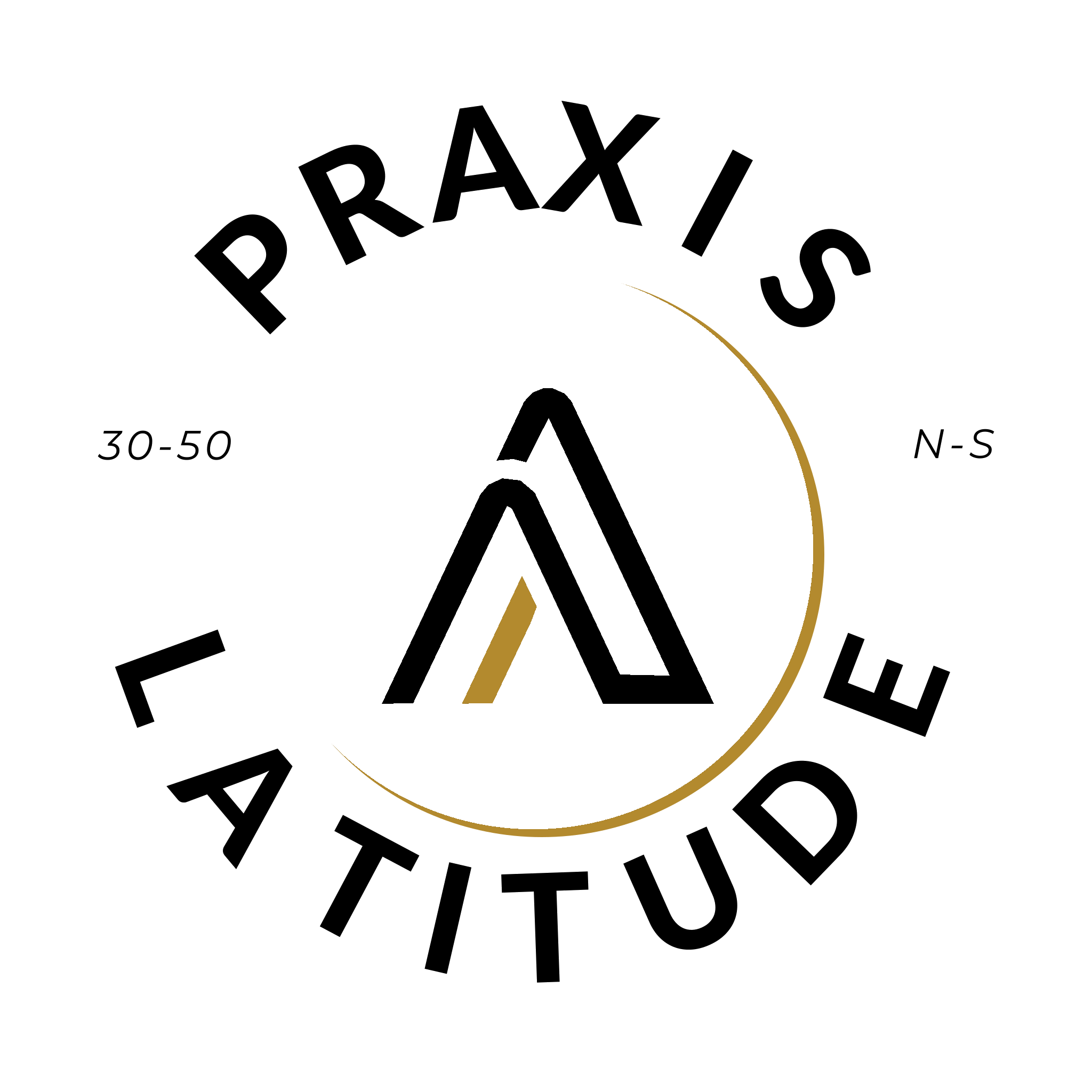 Praxis Latitude logo.