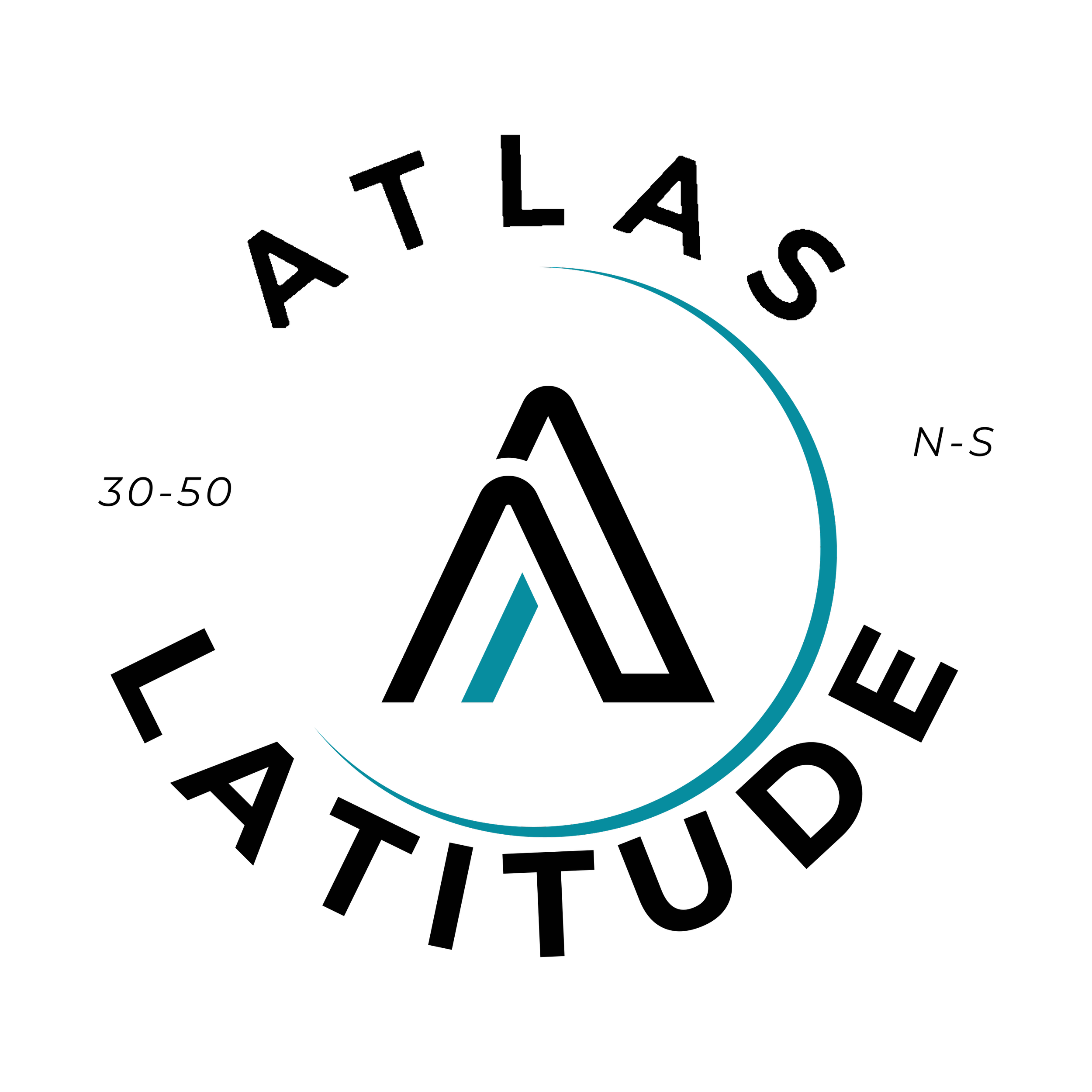 Stylized illustration of a spacecraft trajectory with a blue arc, orbital paths, and labels indicating velocity and distance.