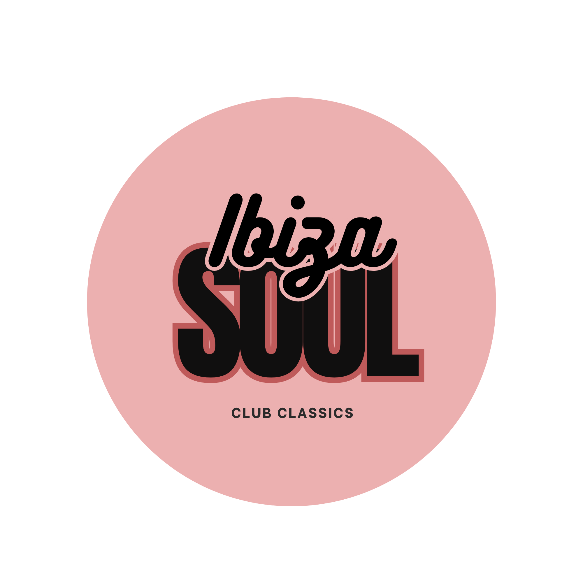 Pink circular logo with black text that reads 'aliza CLUB CLASSIC'.