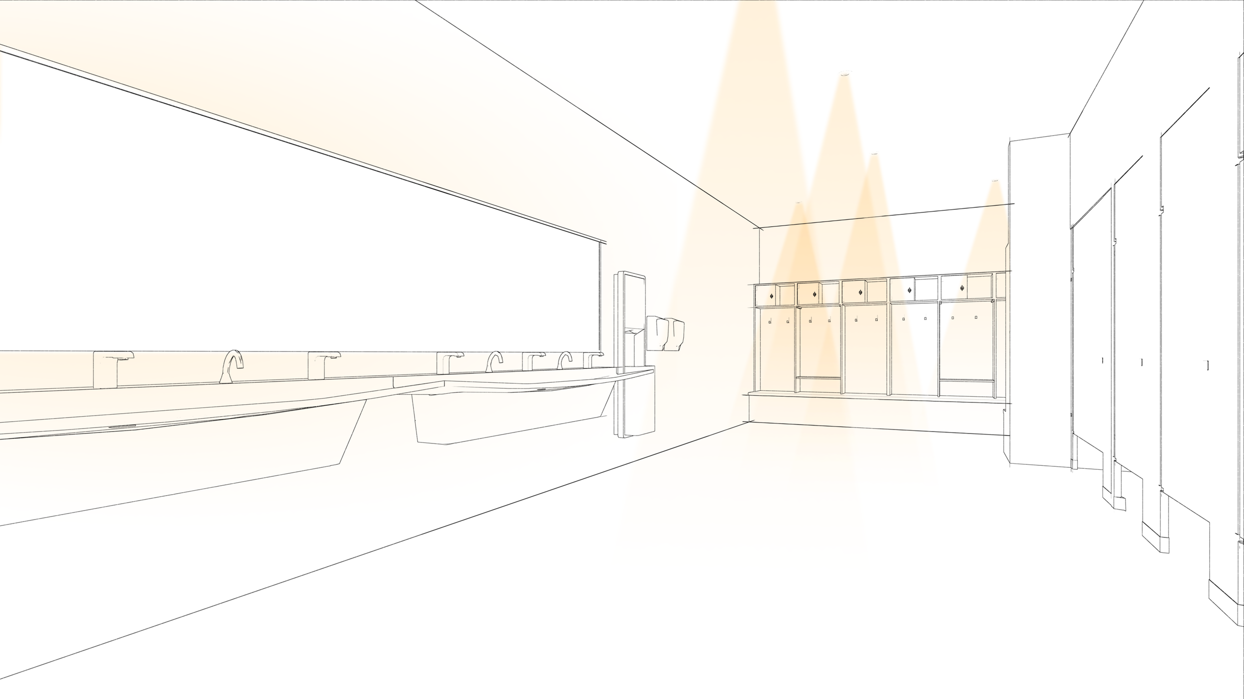 Bathroom Lighting Diagram