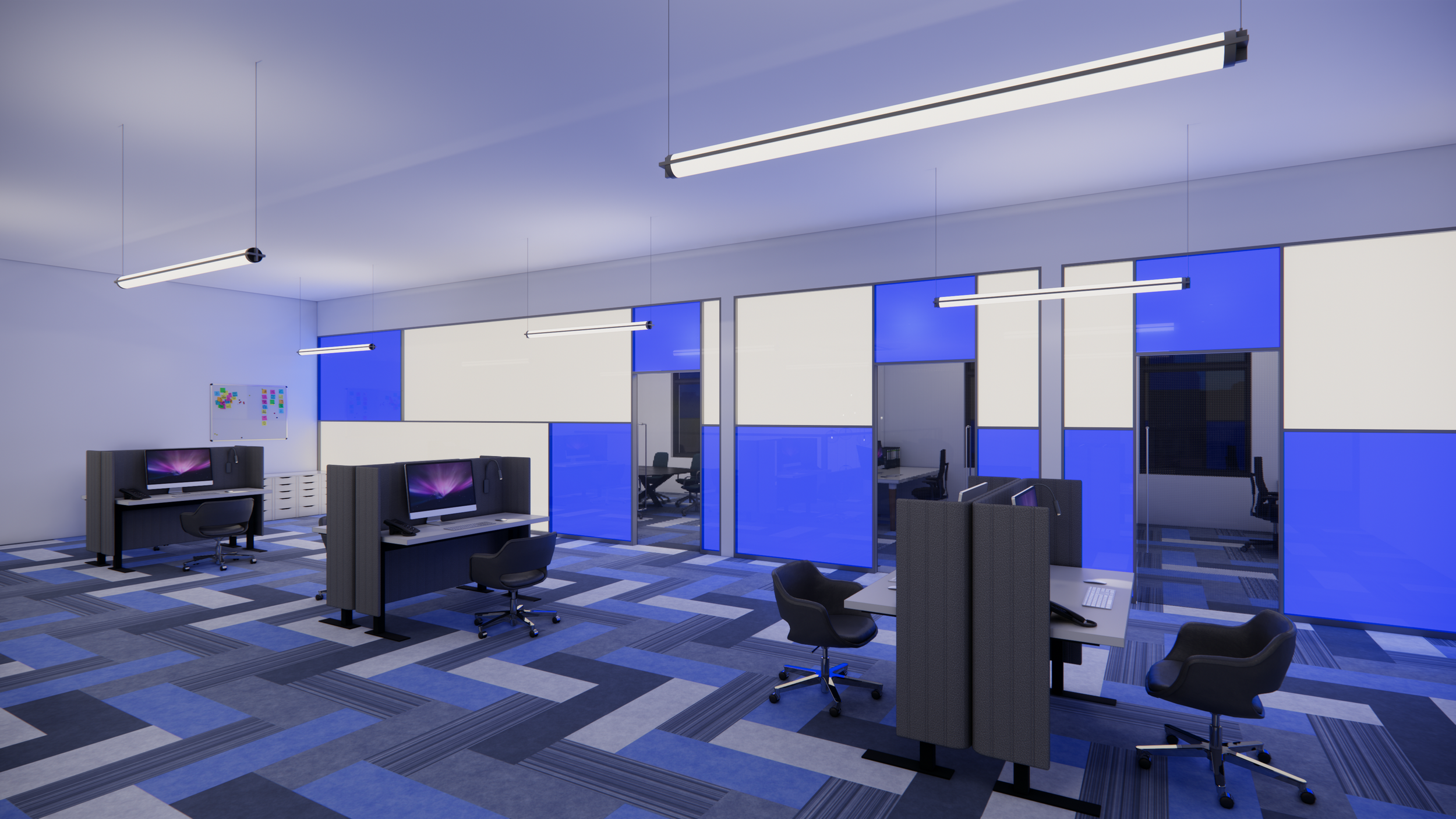 Office Area Perspective View