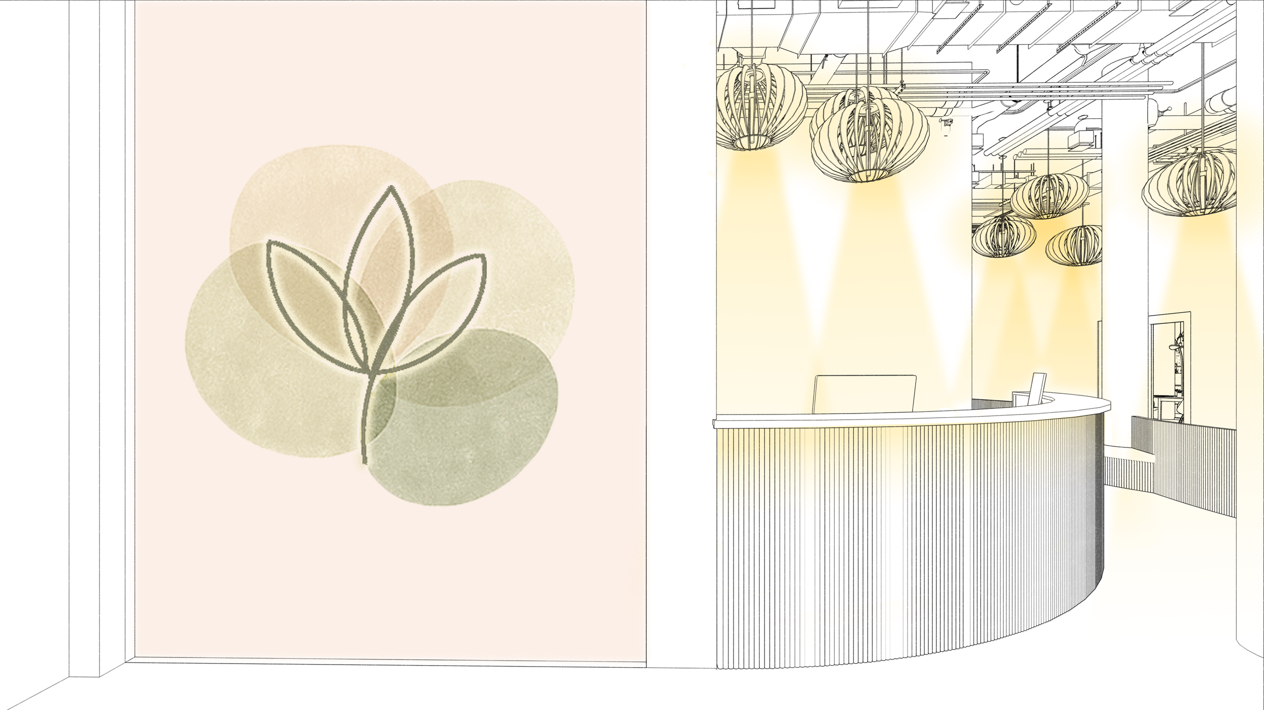 Reception Lighting DIagram