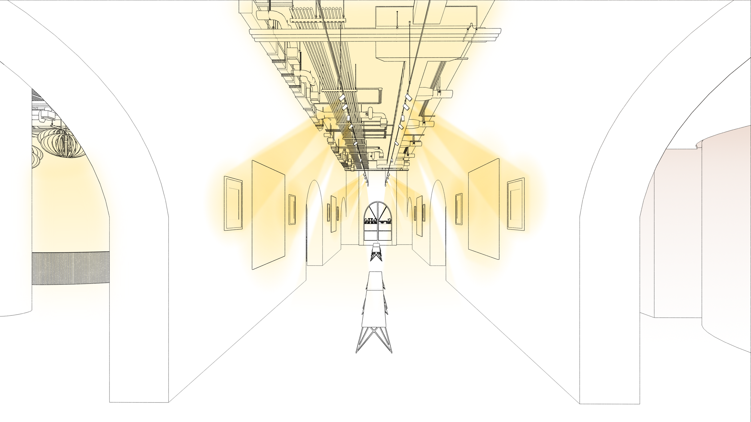 Community Gallery Lighting Diagram
