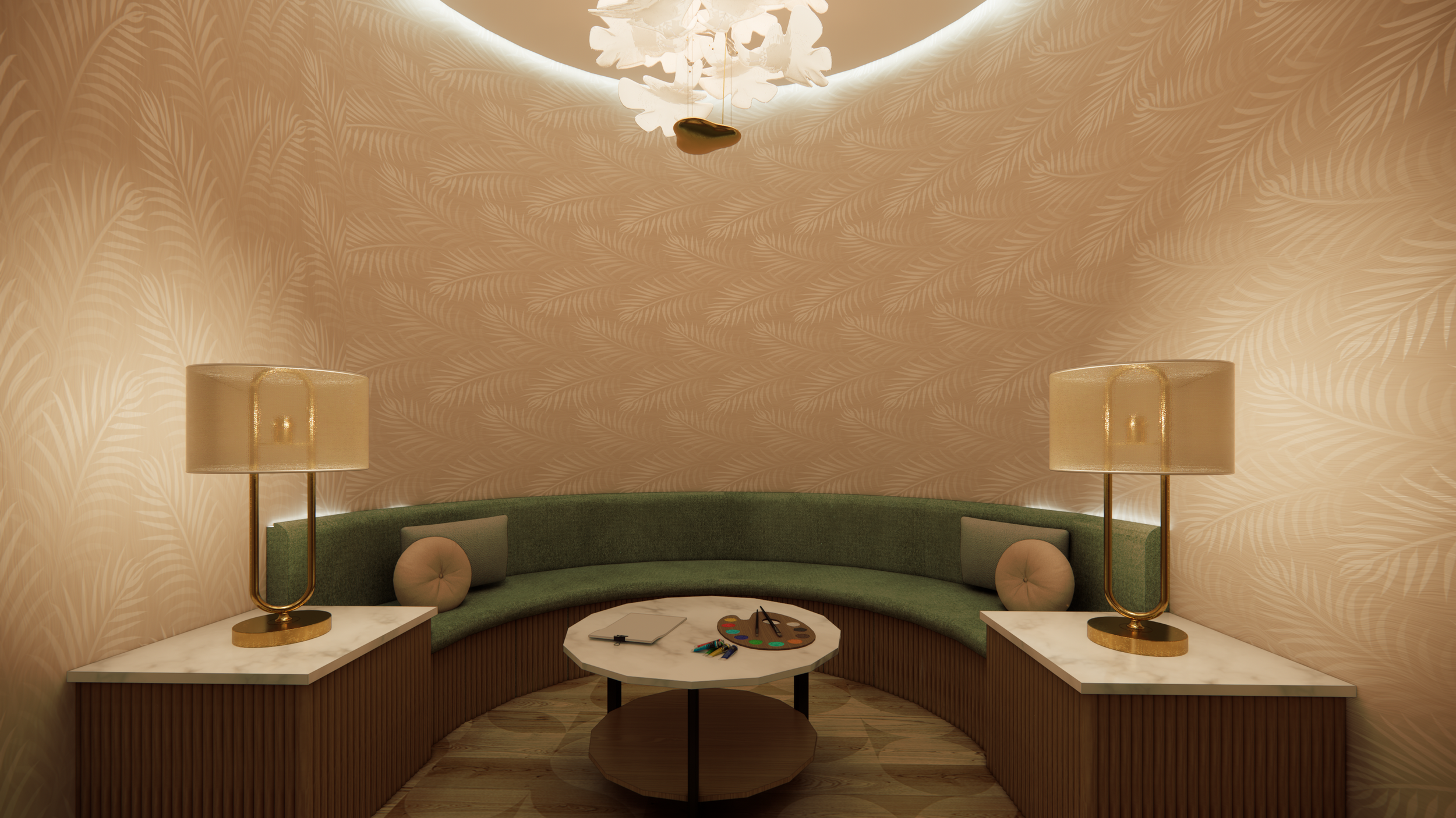 Private Room Perspective View