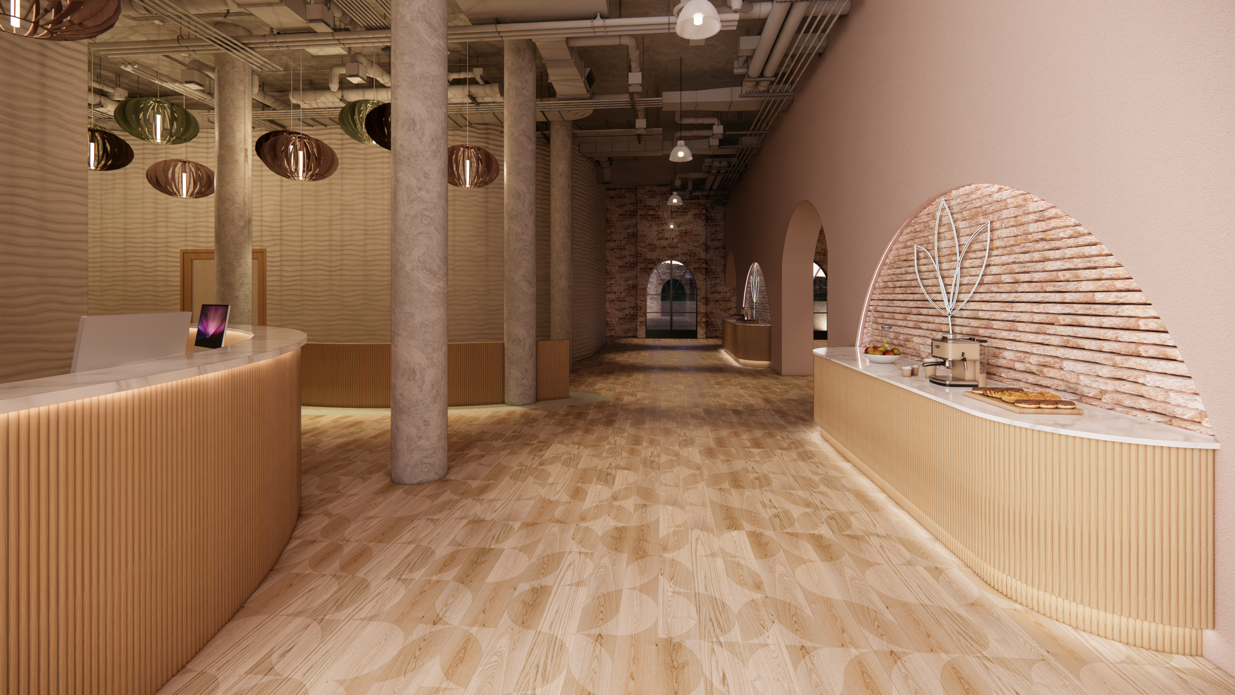 Entrance Perspective View