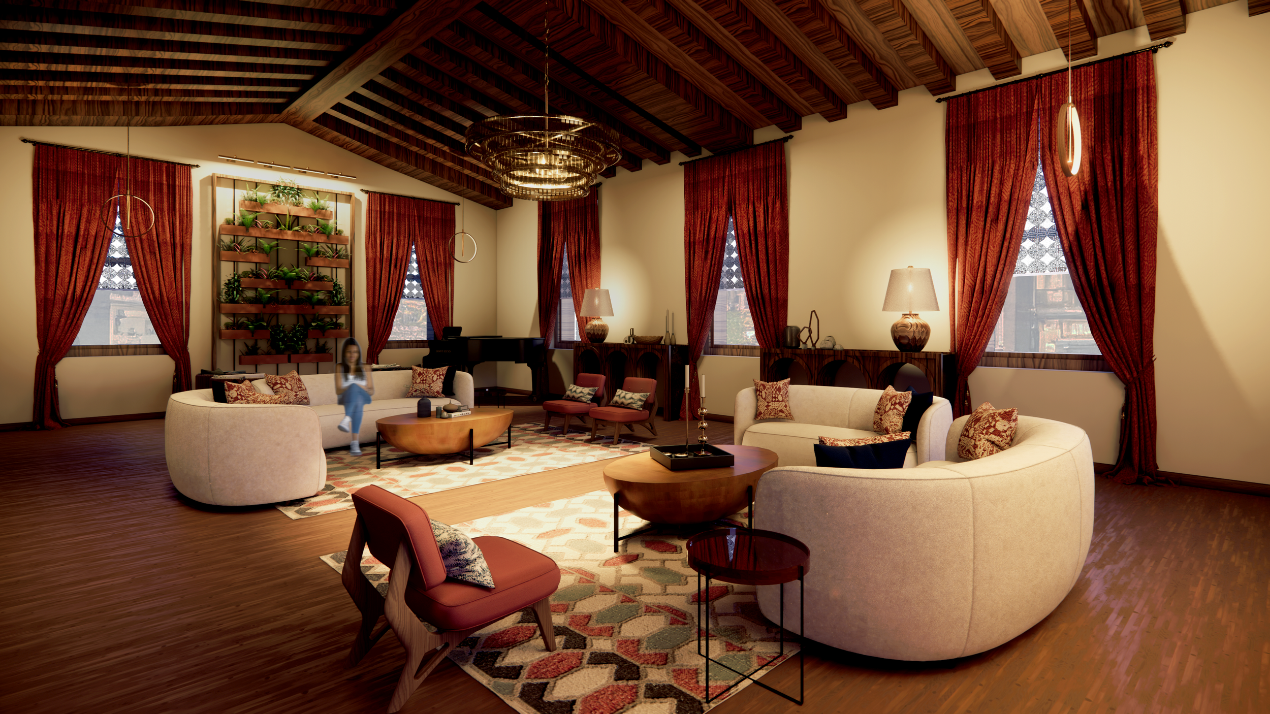 Living Room Night