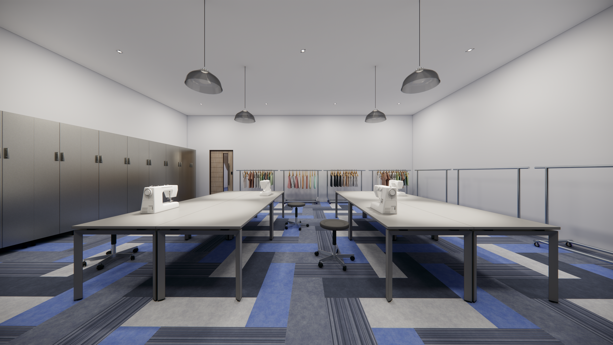 Wardrobe Office Perspective View