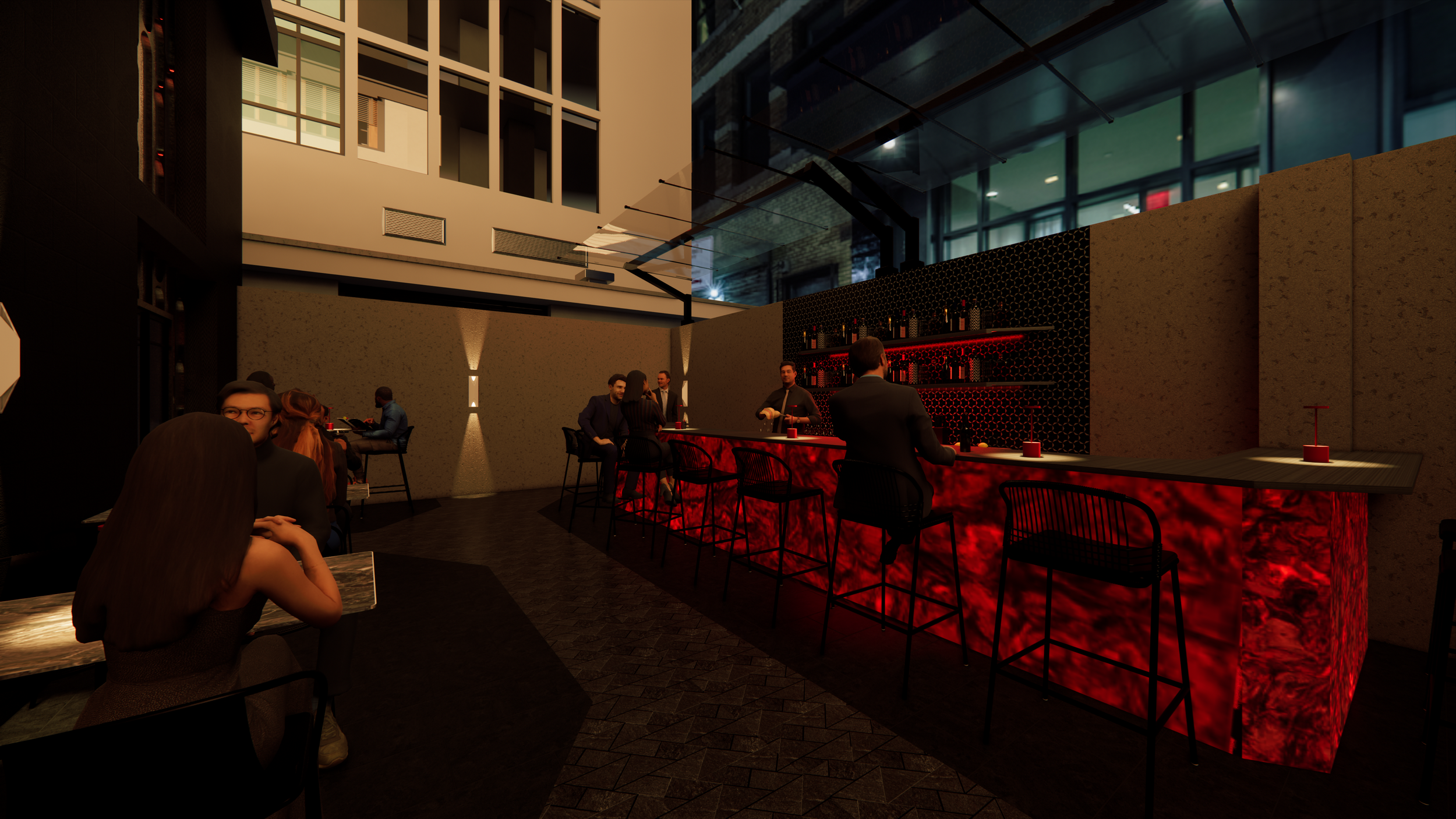 Outdoor Bar & Dining