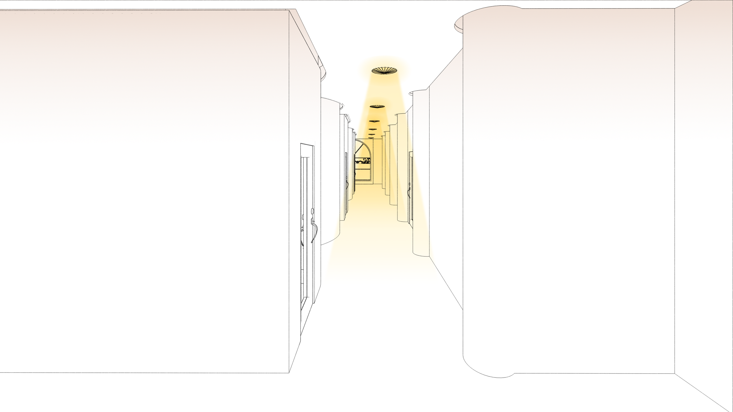Corridor Lighting Diagram