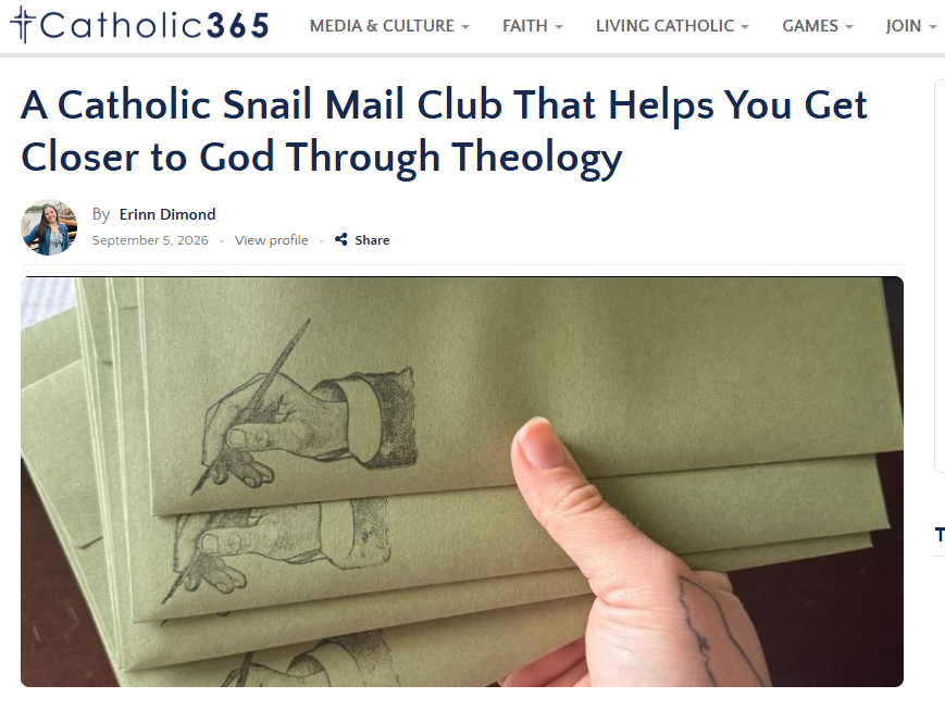 UFPP Makes it to Catholic365.com! 