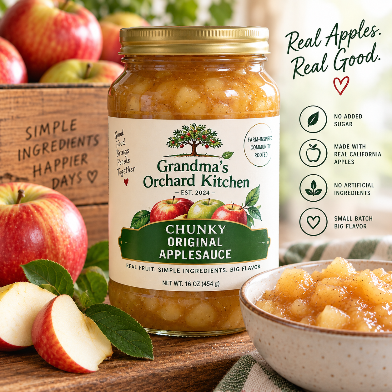 Grandma's Original Applesauce