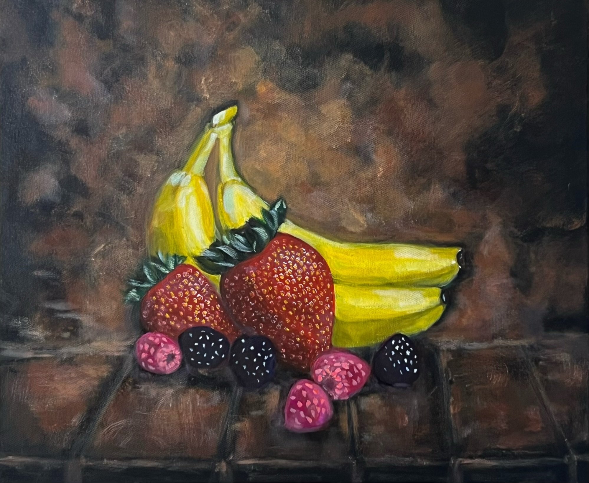 Untitled · Acrylic on canvas · 60 × 50 cm · €250
