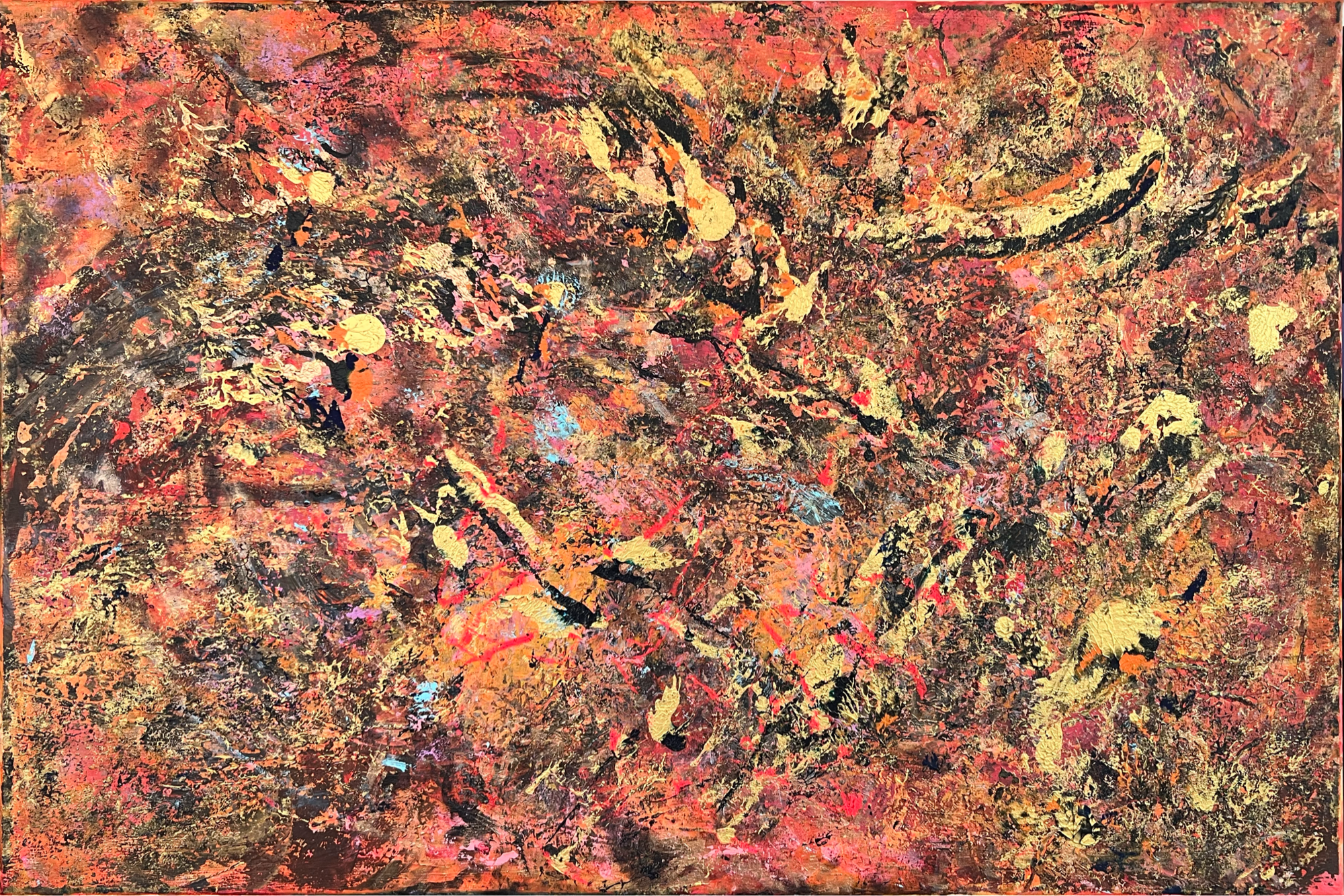 Hope and dreams · Acrylic on canvas · 80 × 120 cm · €525