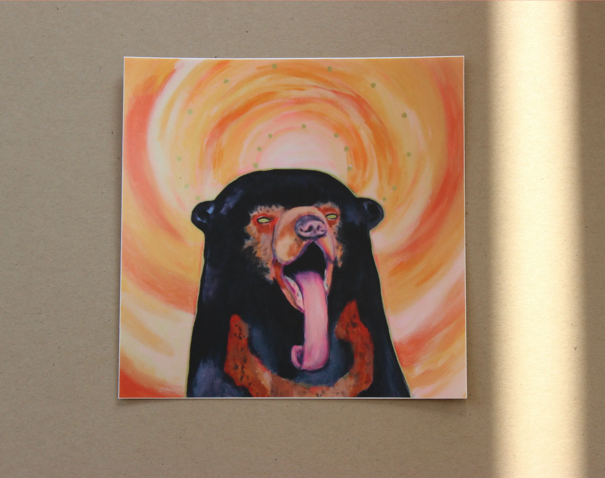 "Sun Bearer" Individual Sticker