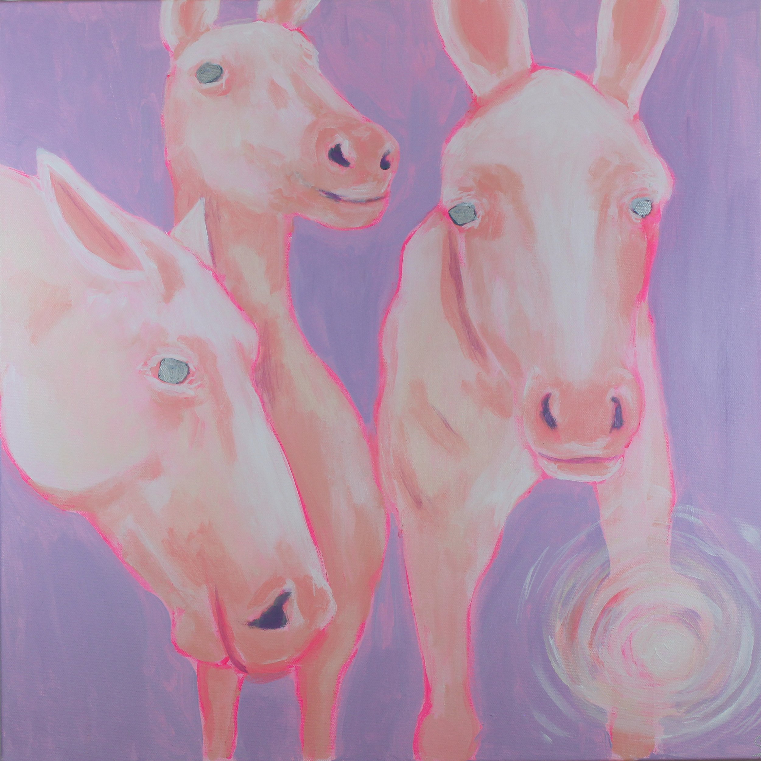 "Mystic" Acrylic on Canvas 20x20 2026