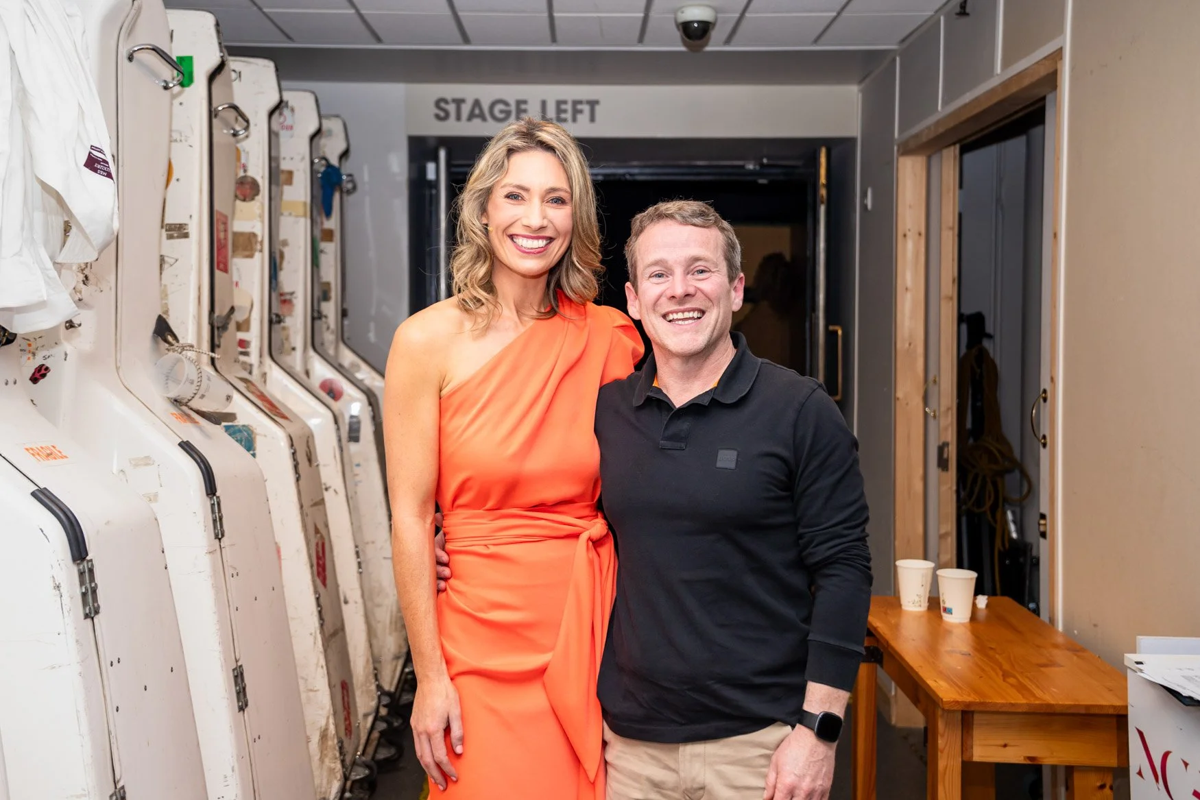 Miriam Hussey and Brian Pennie