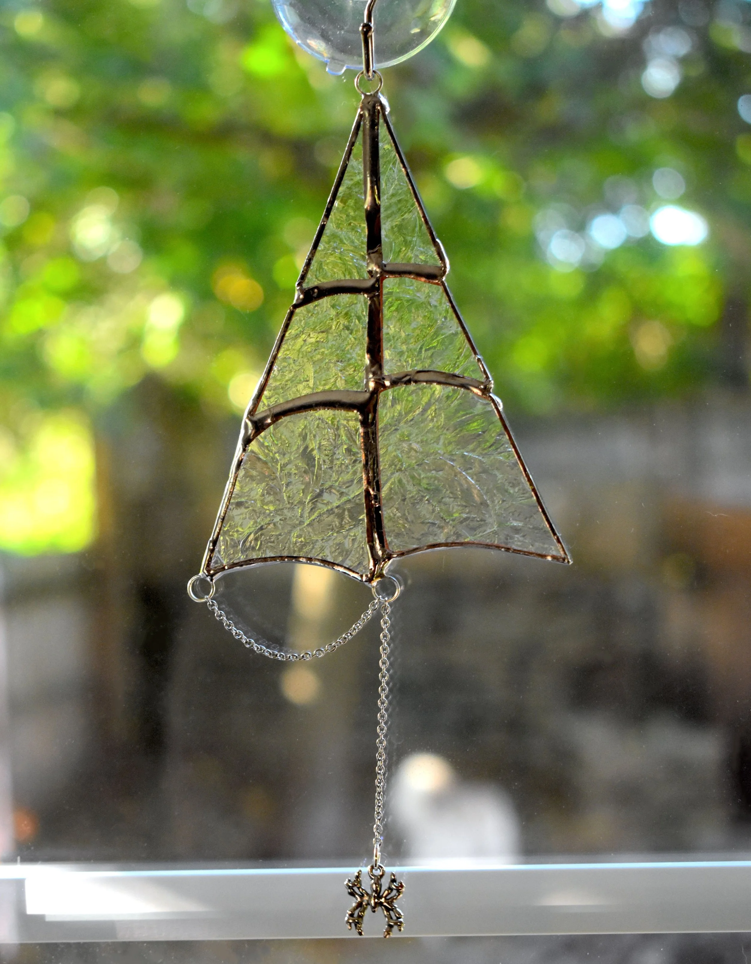 Create Your Own Stained Glass Spider Web