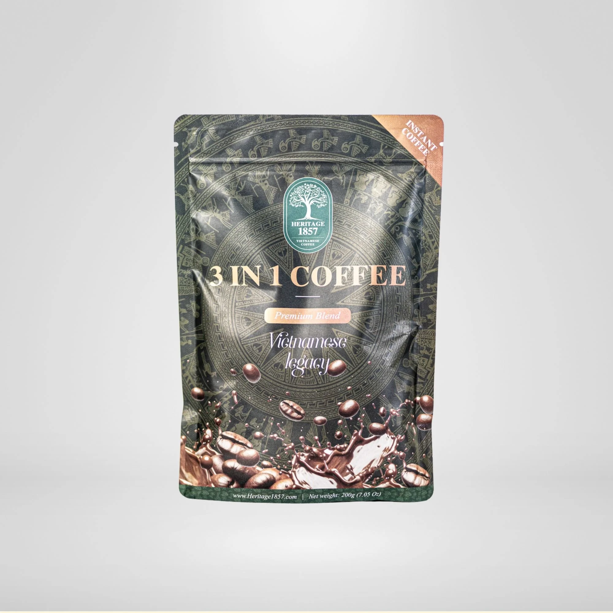 3 in 1 Instant Coffee – 200g Bag (Scoop & Measure)