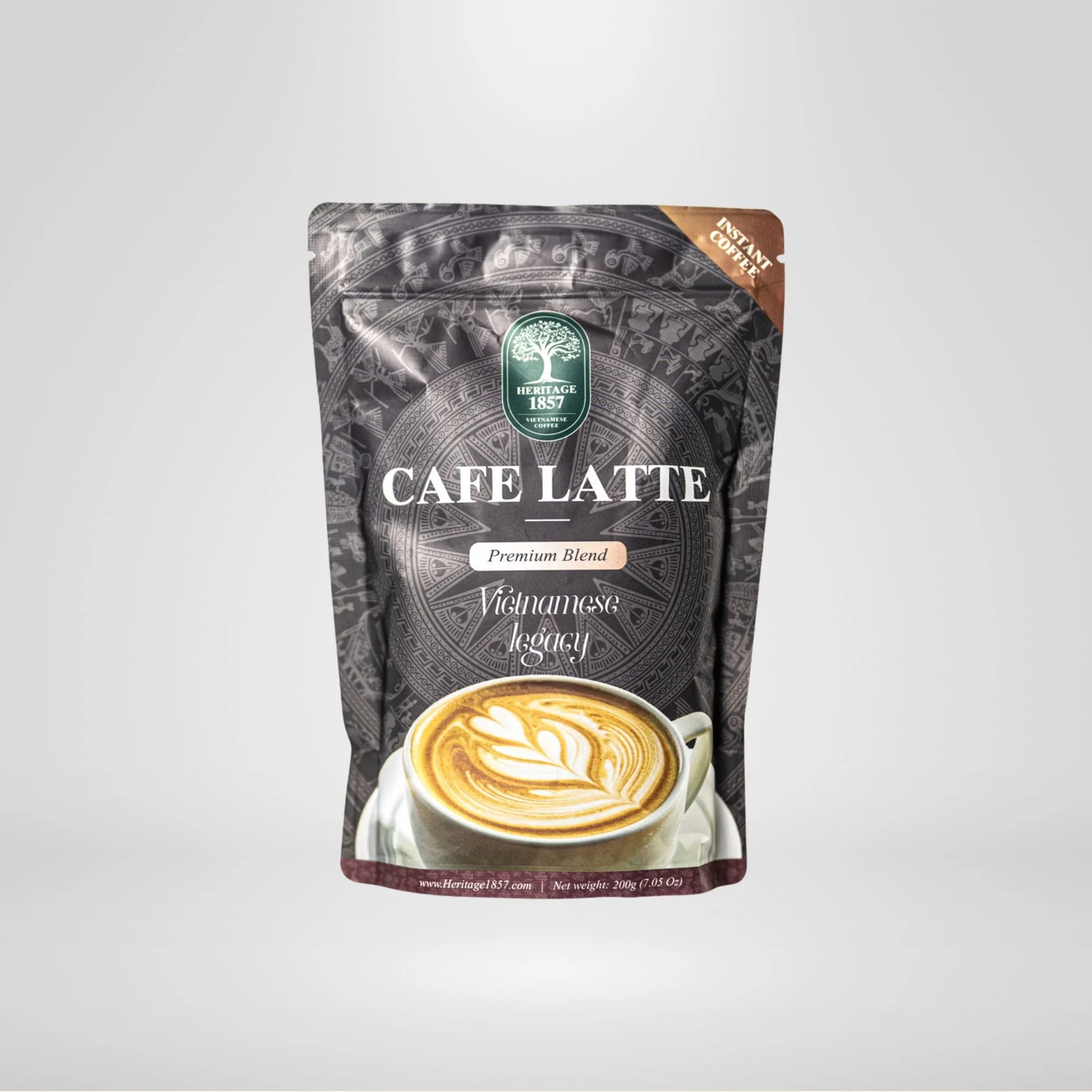 Cafe Latte Instant Coffee – 200g Bag (Scoop & Measure)