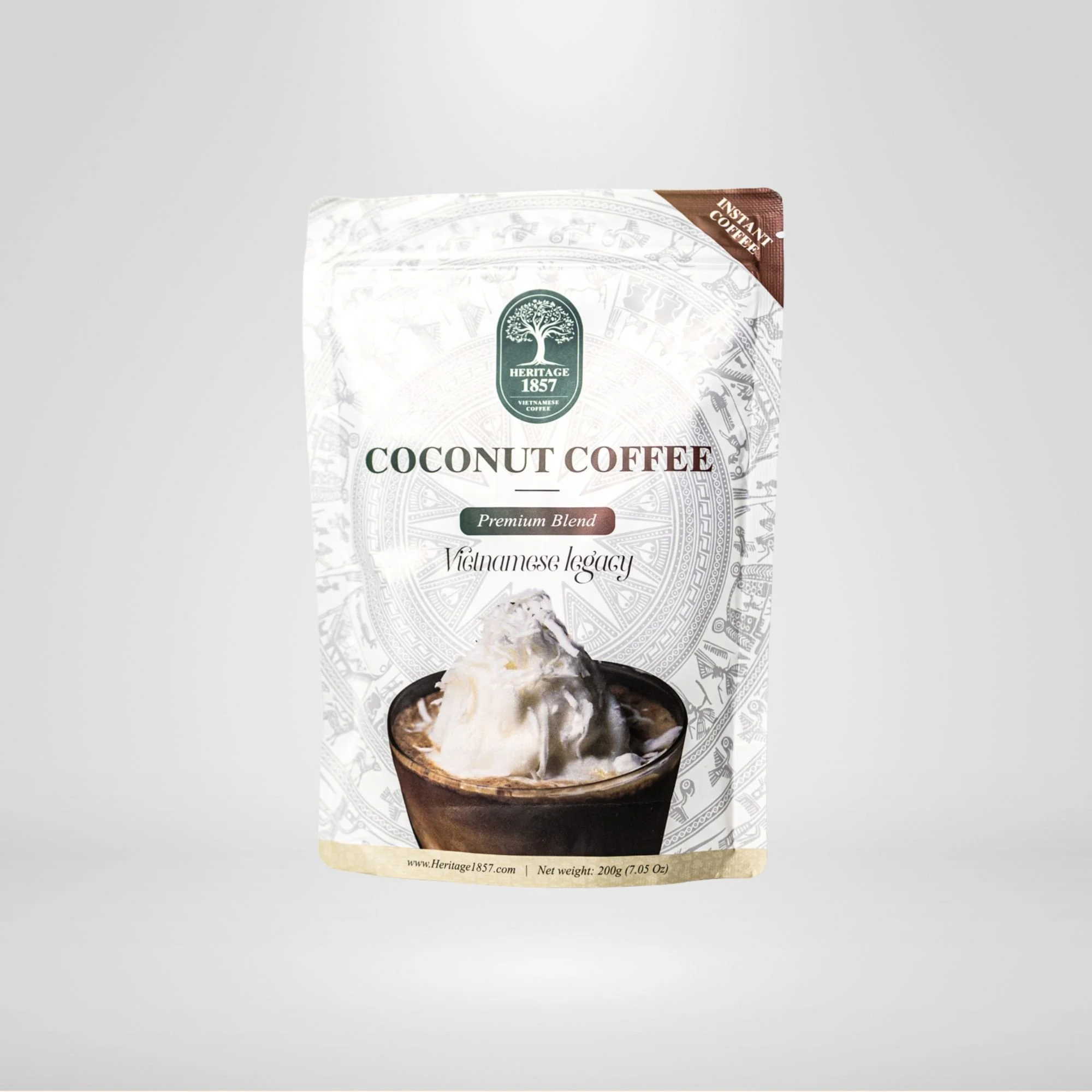 Coffee & Coconut Instant Coffee – 200g Bag (Scoop & Measure)