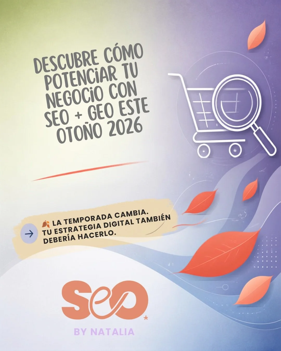 🍂 El oto&ntilde;o no empieza cuando cambia el clima. Para tu negocio, empieza mucho antes.

Cada temporada trae nuevas b&uacute;squedas, nuevas necesidades y nuevas oportunidades de venta. Y si esperas a que llegue el oto&ntilde;o para preparar tu e