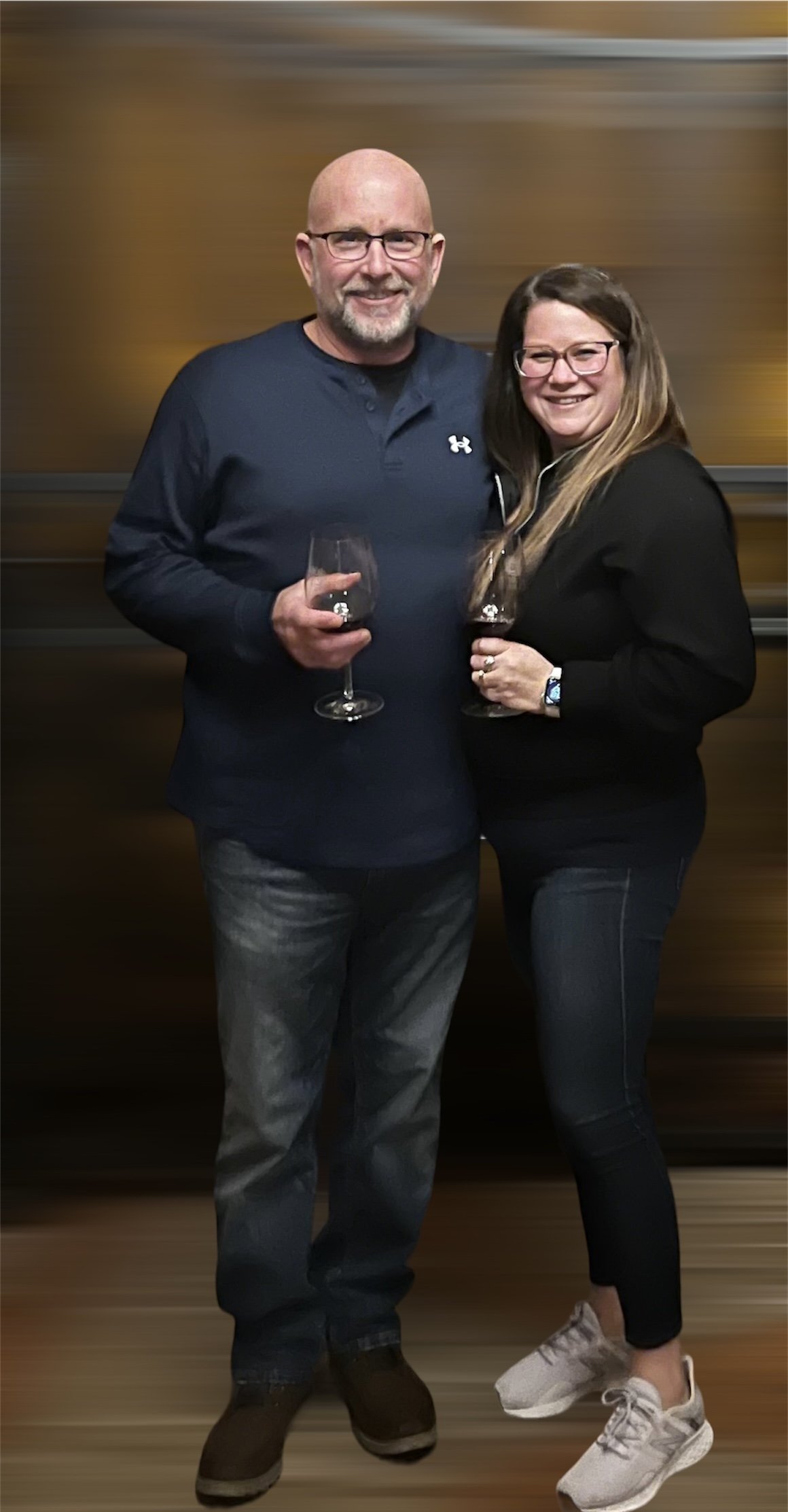 Owners of Gilted Edge Winery Laura & Ken Loos