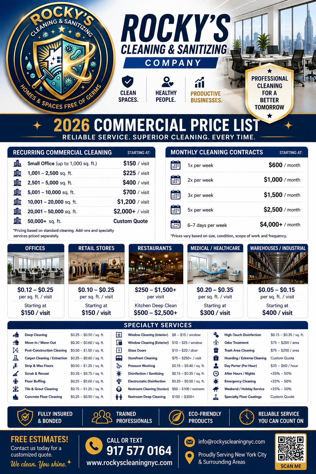 COMERCIAL CLEANING