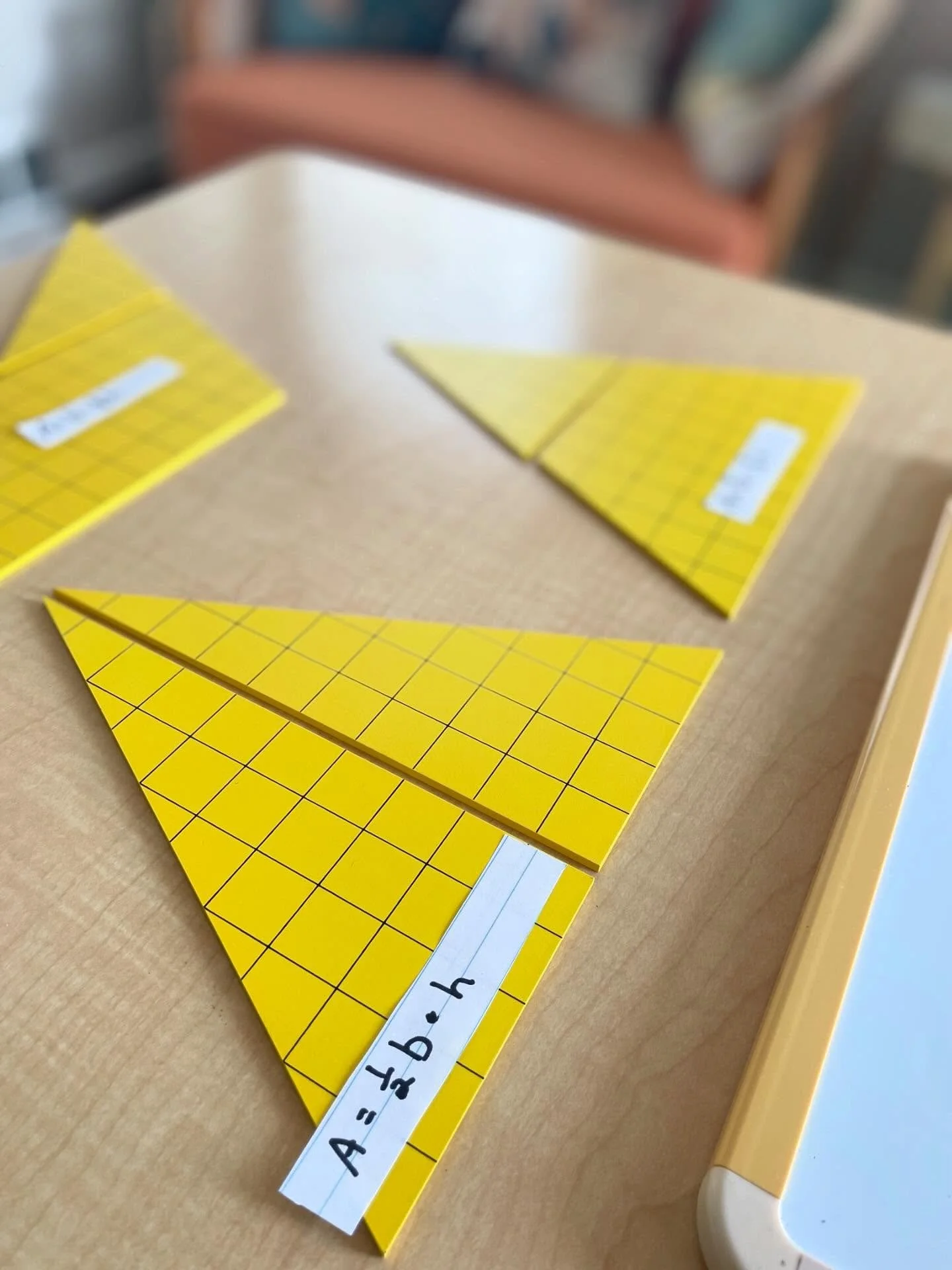 Area in the Montessori world 👌  #thehvmsdifference #area #math #teens #upperelementary