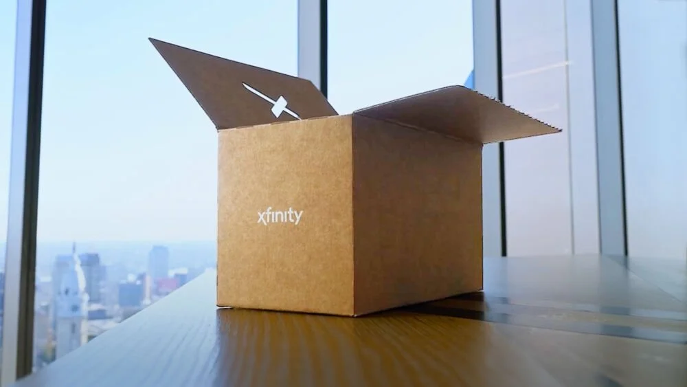 Xfinity Handshake Box Packaging System