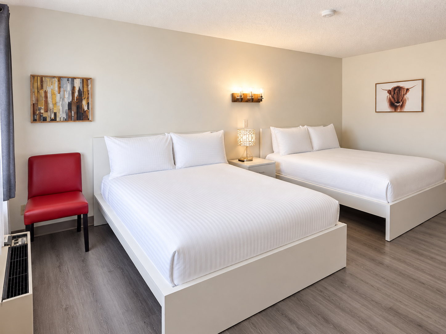 CHAMBRE – 2 lits doubles
