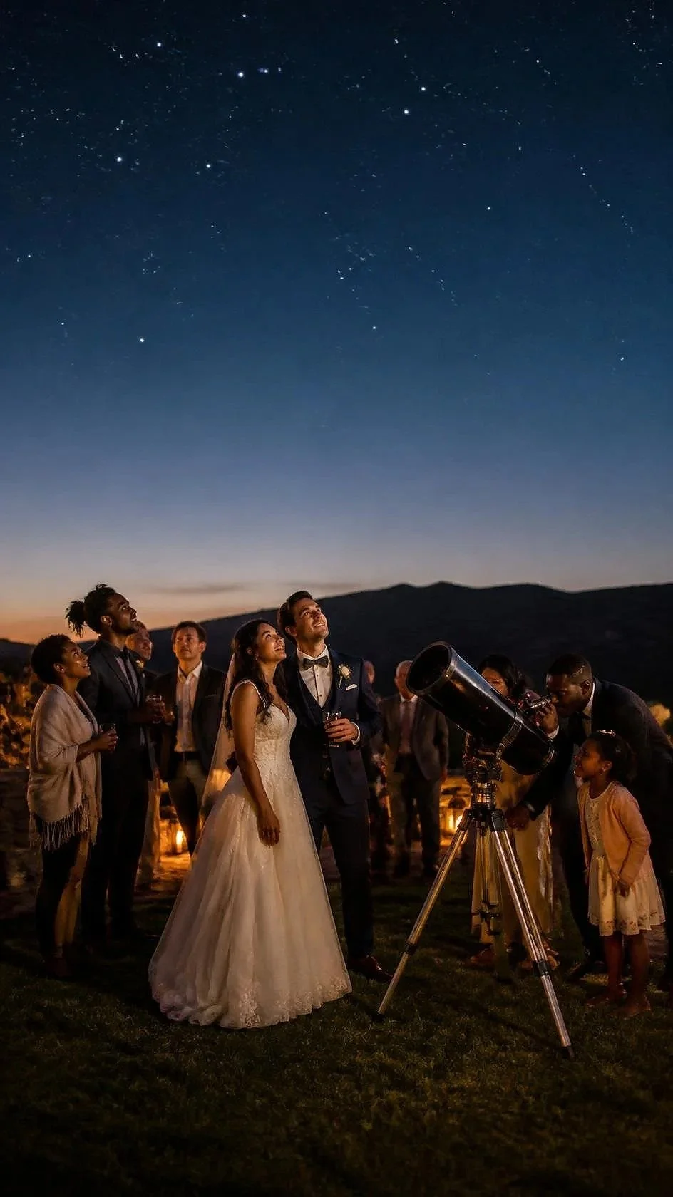 Stargazing and mobile astronomy events for private events and parties.