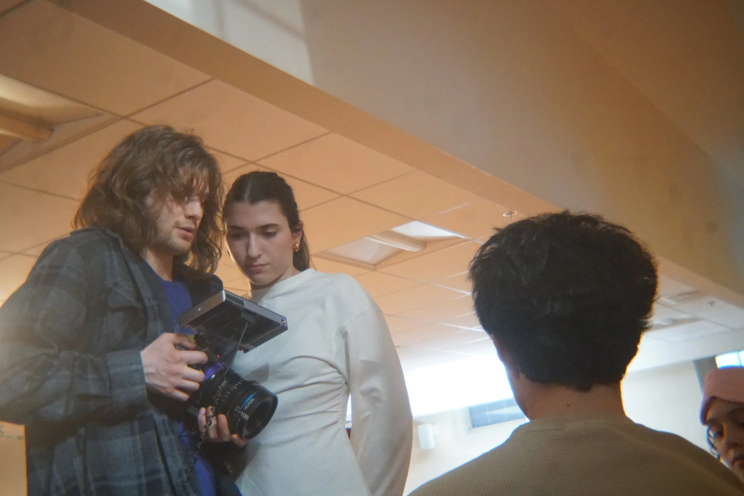 Eran and I getting some insert shots.