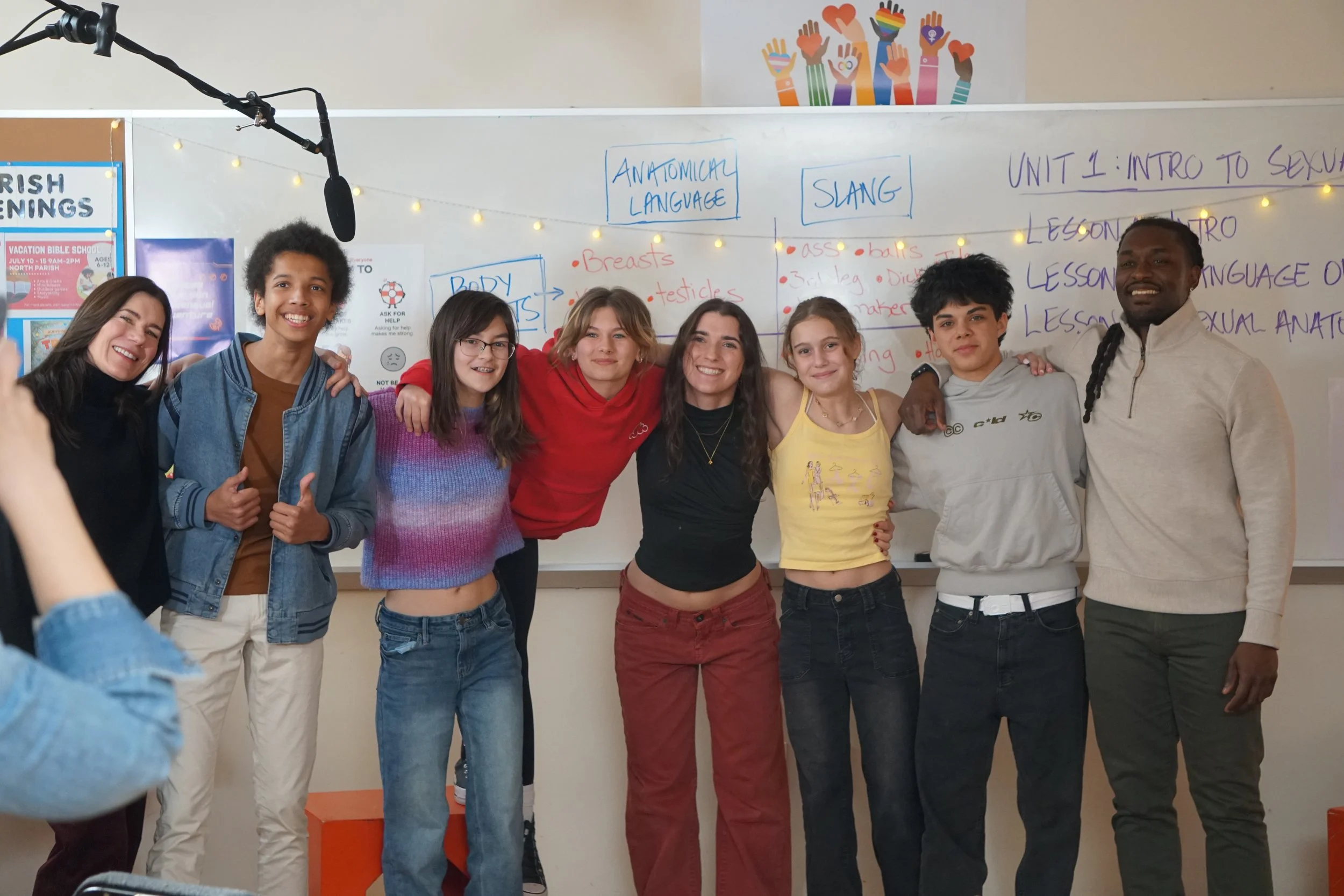 My primary cast. What a team!
