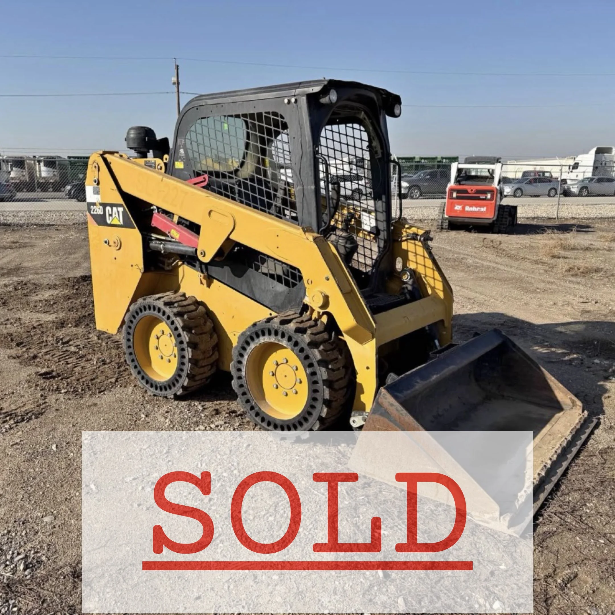 2016 Cat 226d skid steer