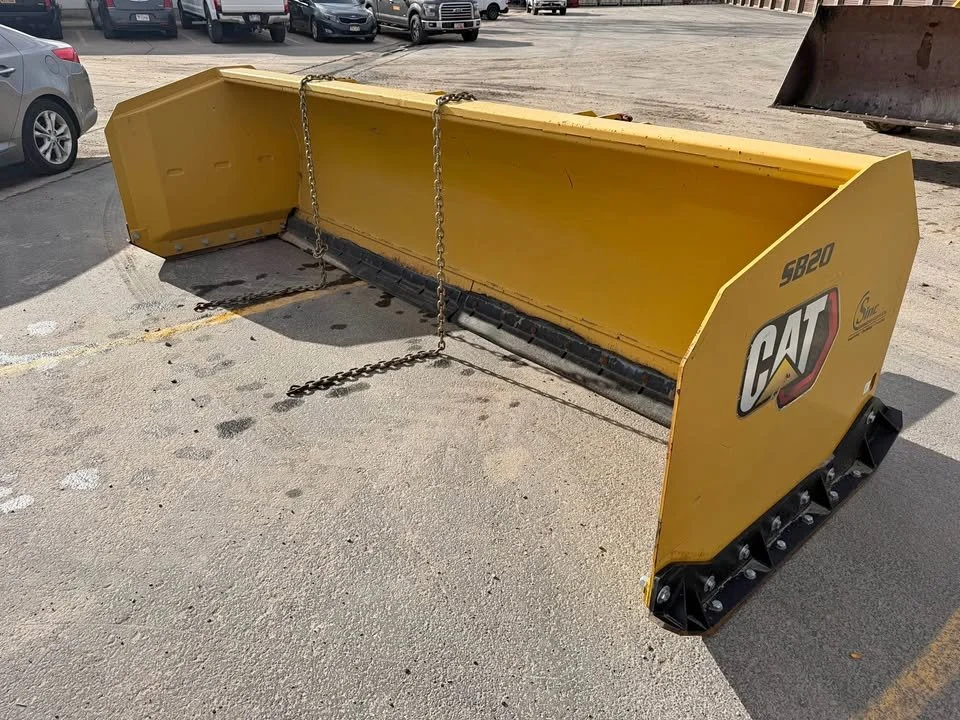 12ft Caterpillar Snow Pusher for Loader