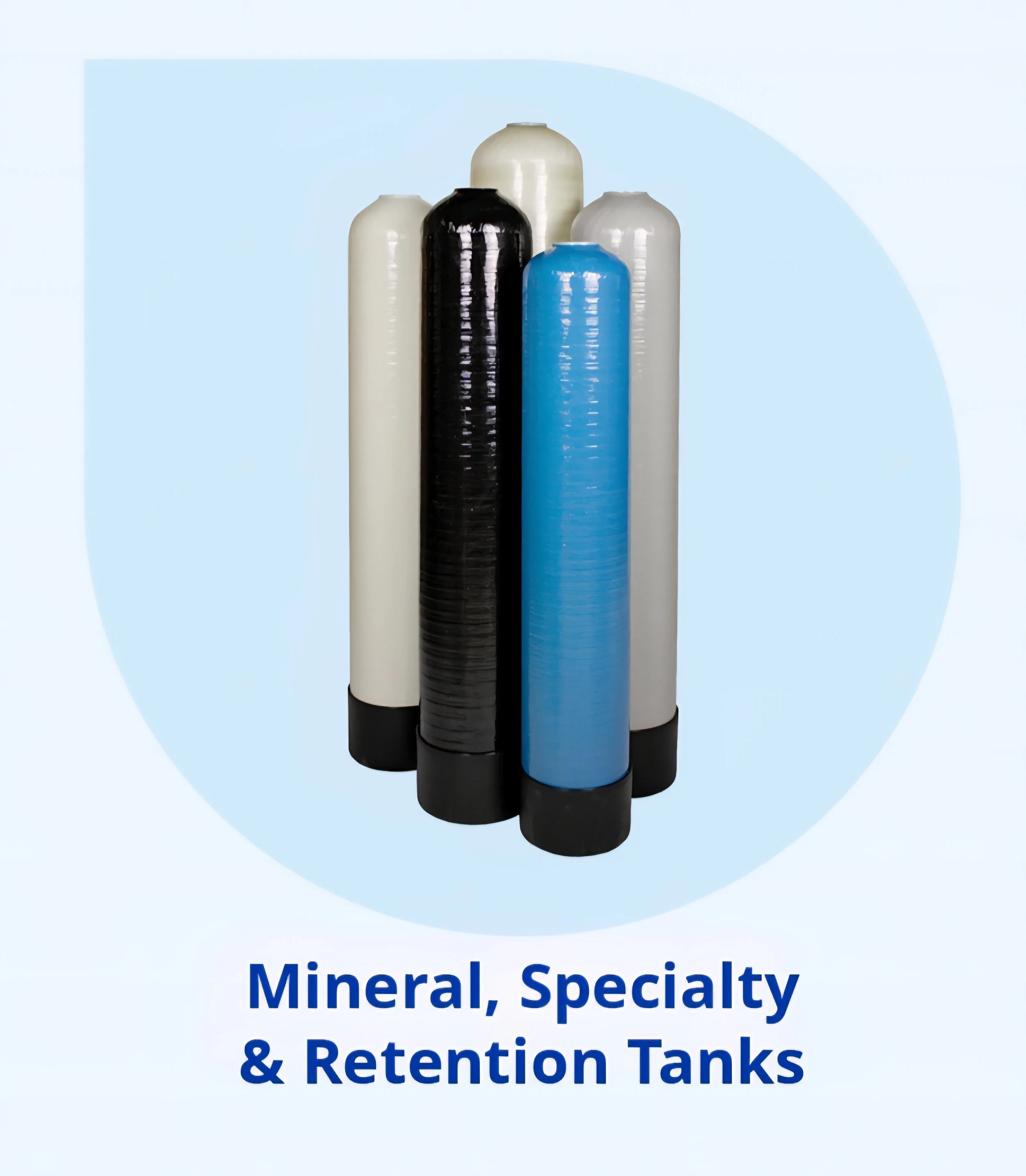 Mineral, Specialty & Retention Tank, Tanks