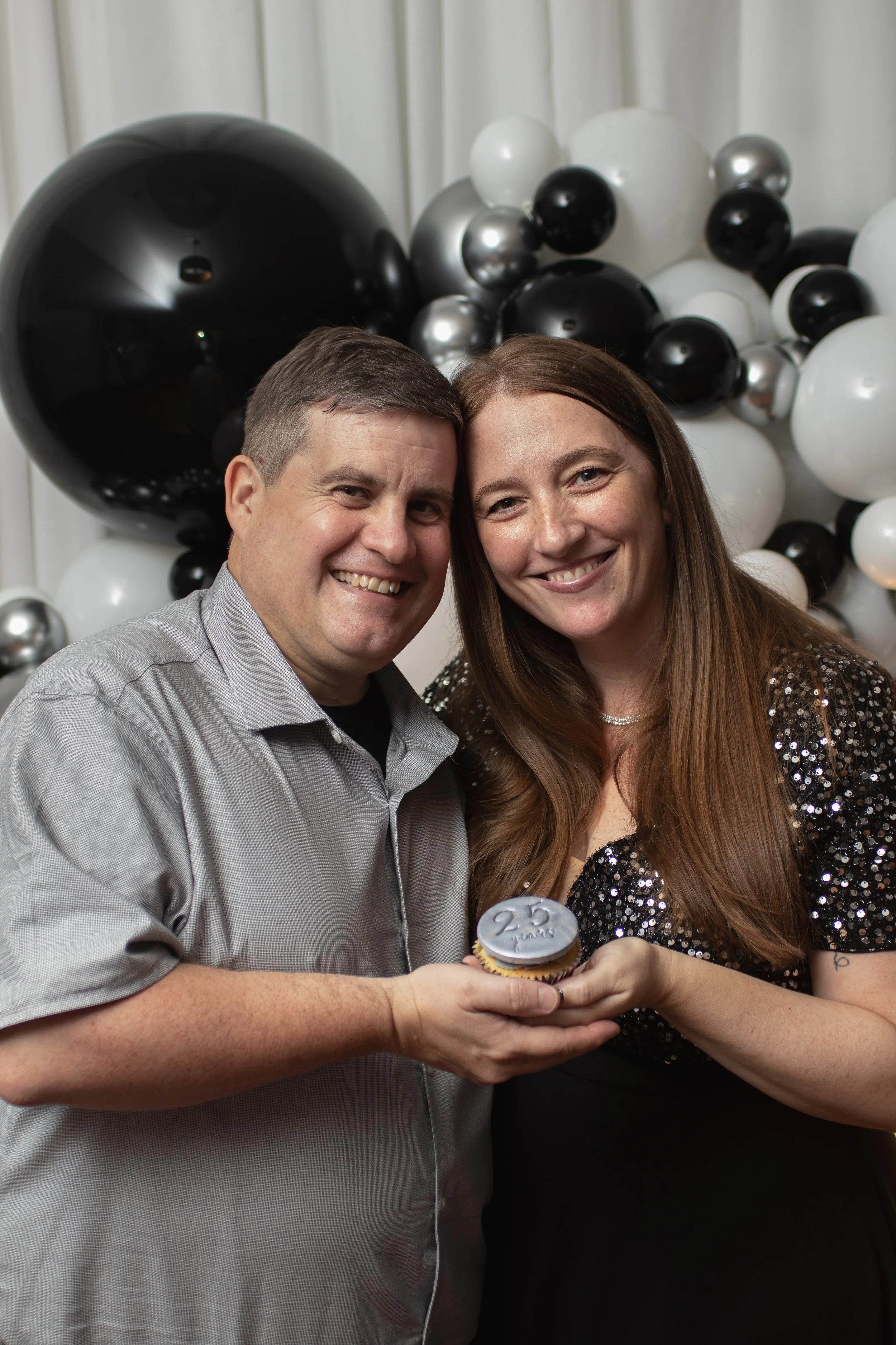 Wedding anniversary couple portrait
