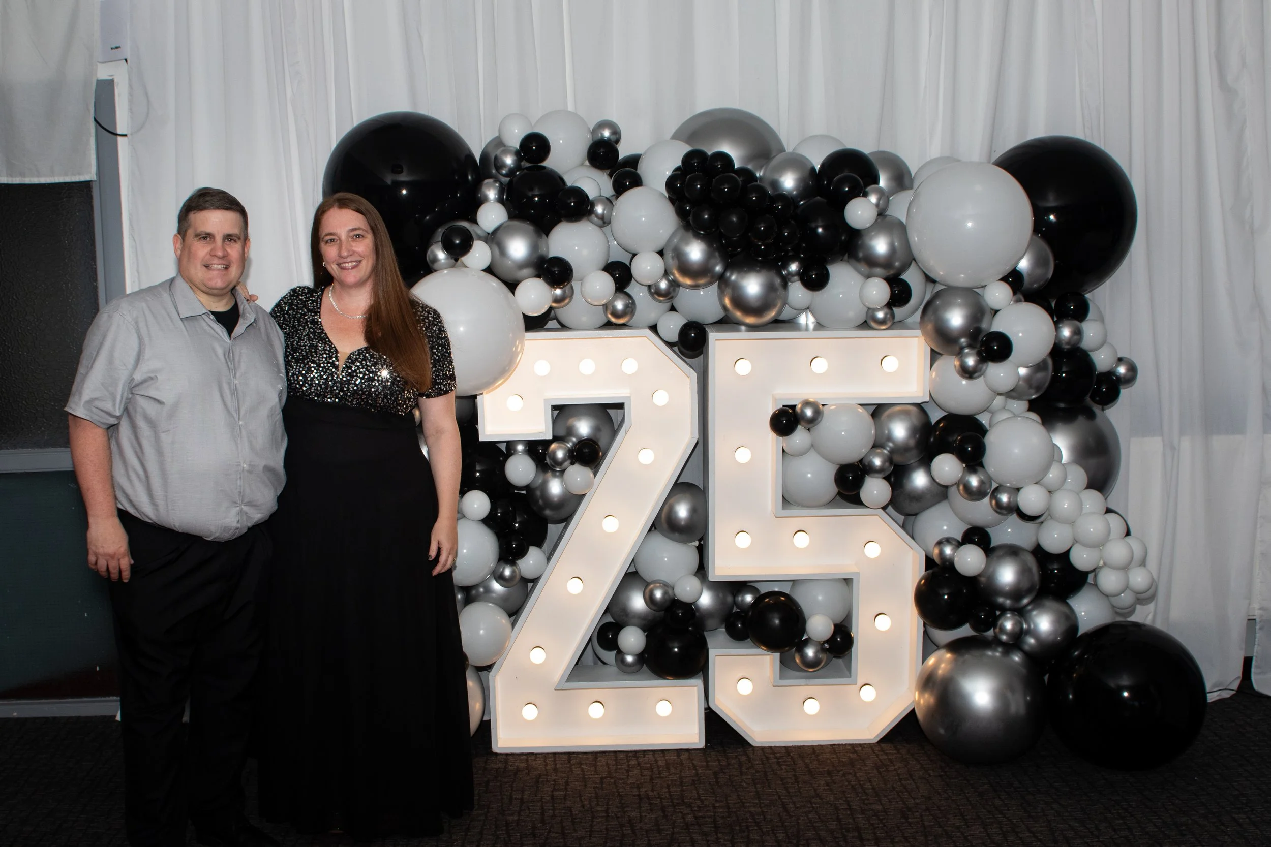 Wedding anniversary couple portrait