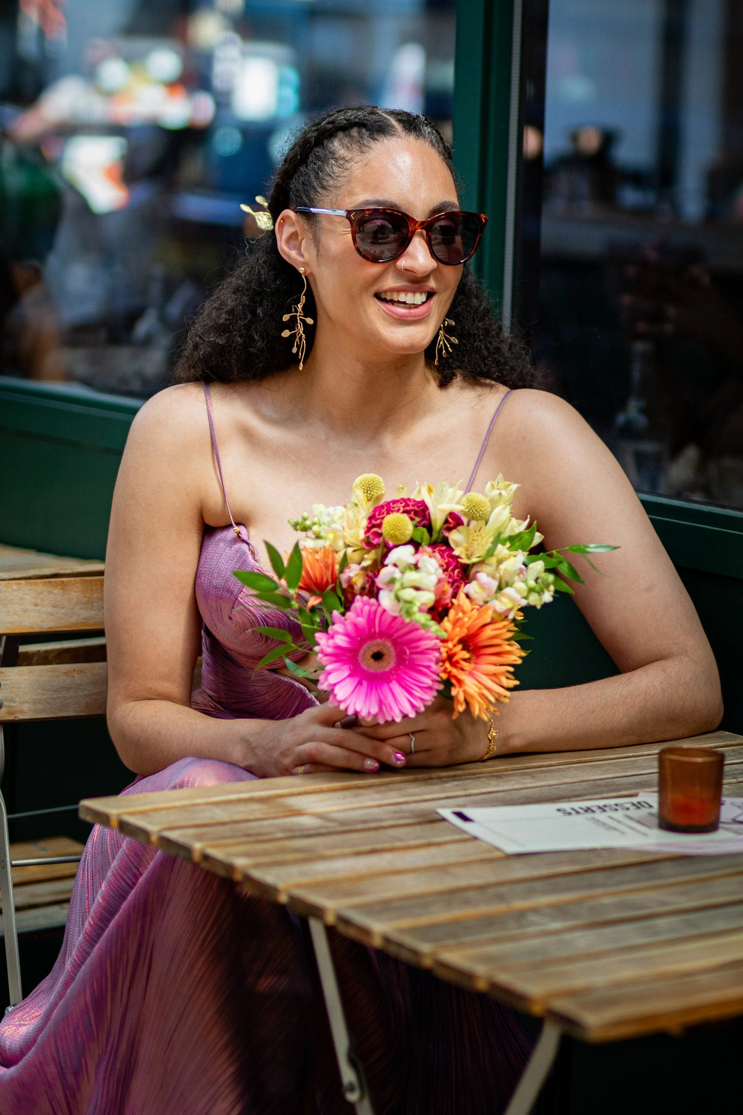 Bride portrait in Brixton